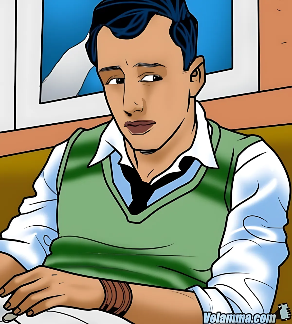Velamma All Episodes Comics - 55 . Velamma - Episode 55 - Monsoon Poon - Page 54