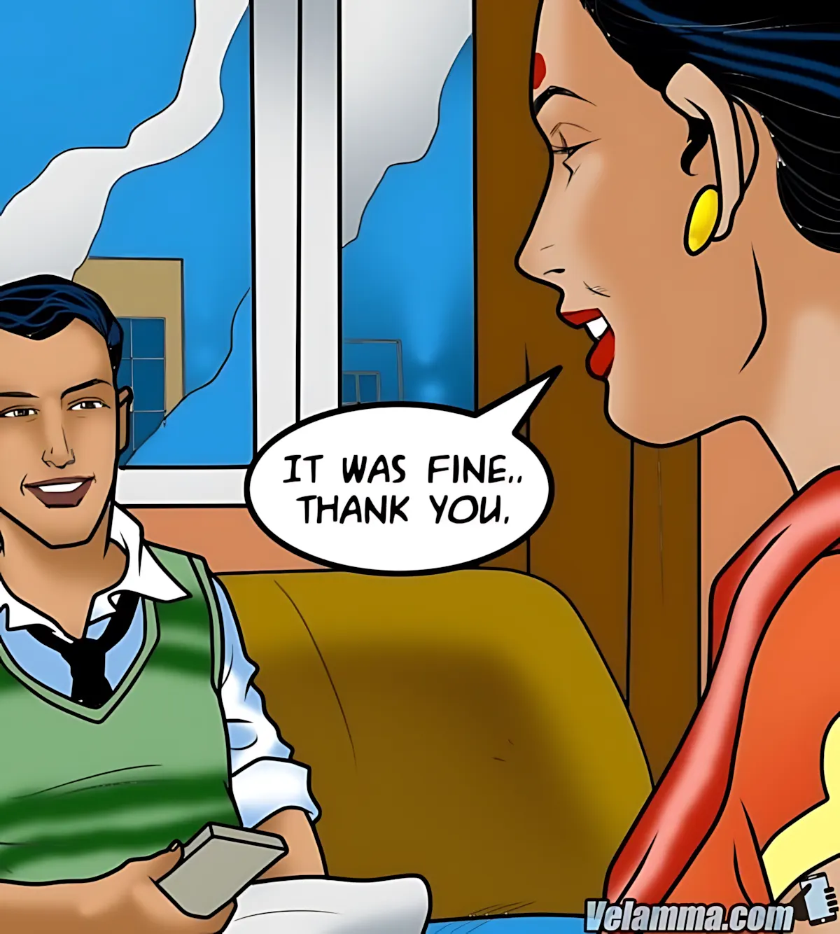 Velamma All Episodes Comics - 55 . Velamma - Episode 55 - Monsoon Poon - Page 57