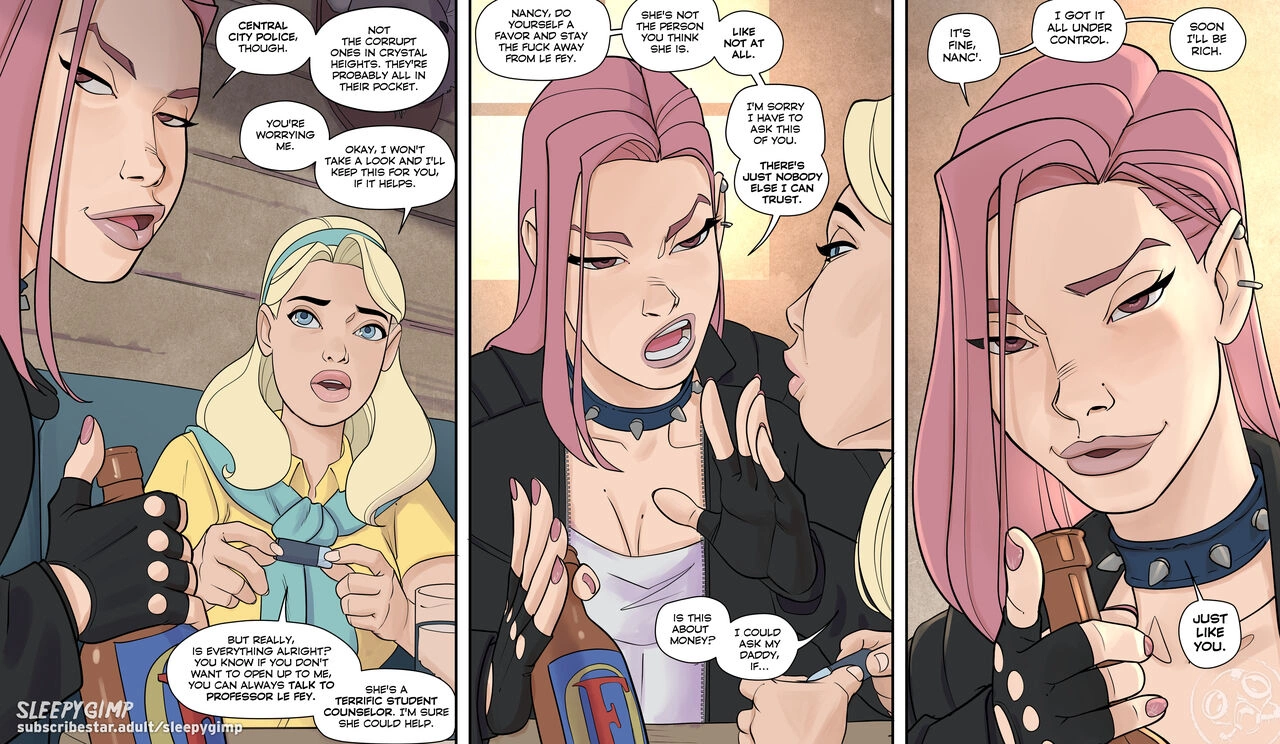 Nancy Templeton in: To Break a Thief [SleepyGimp] - Nancy Templeton in: To Break a Thief - Page 4