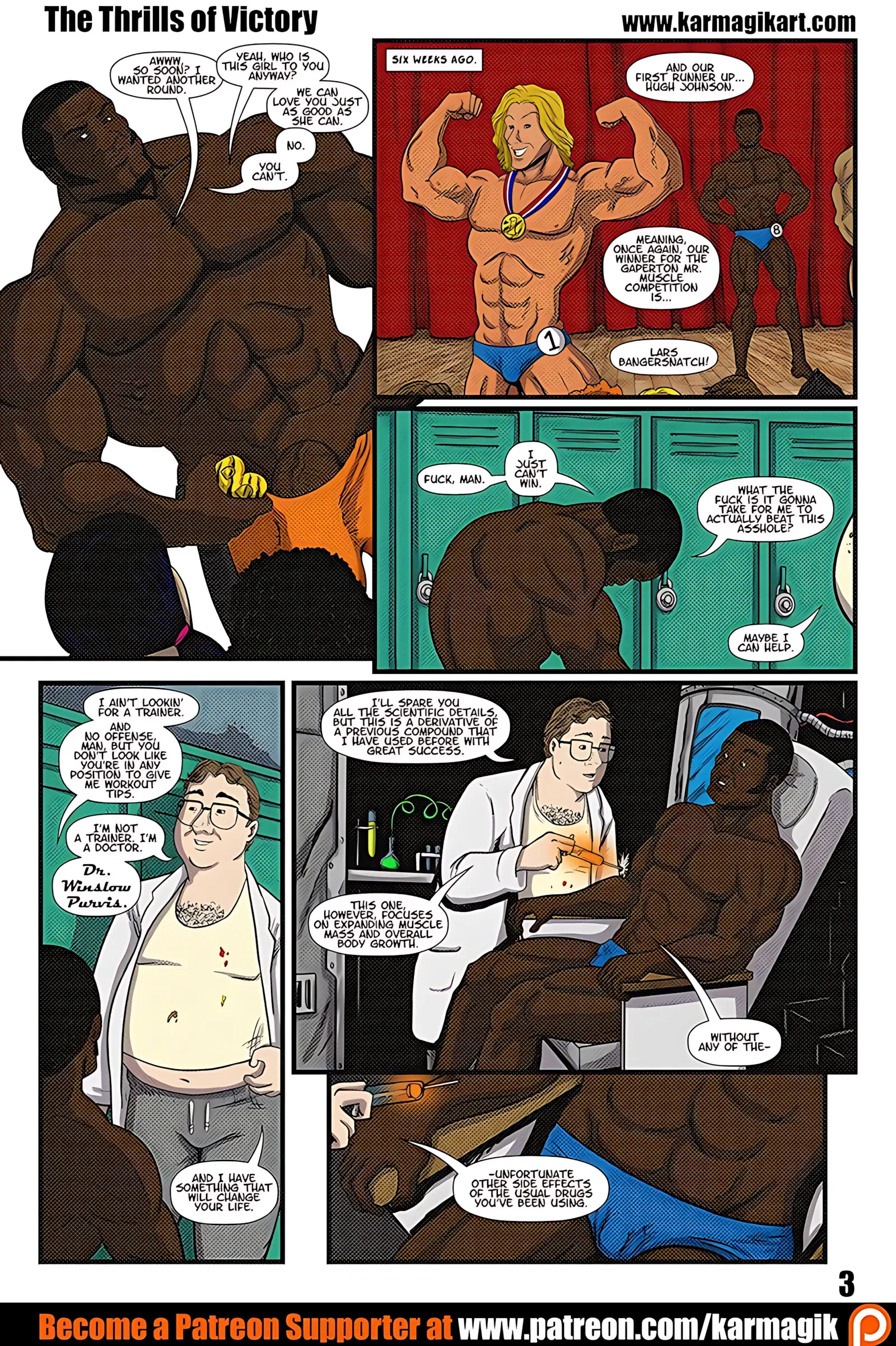 The Thrills Of Victory [Karmagik] - 2 . The Thrills Of Victory - Chapter 2 - Page 4