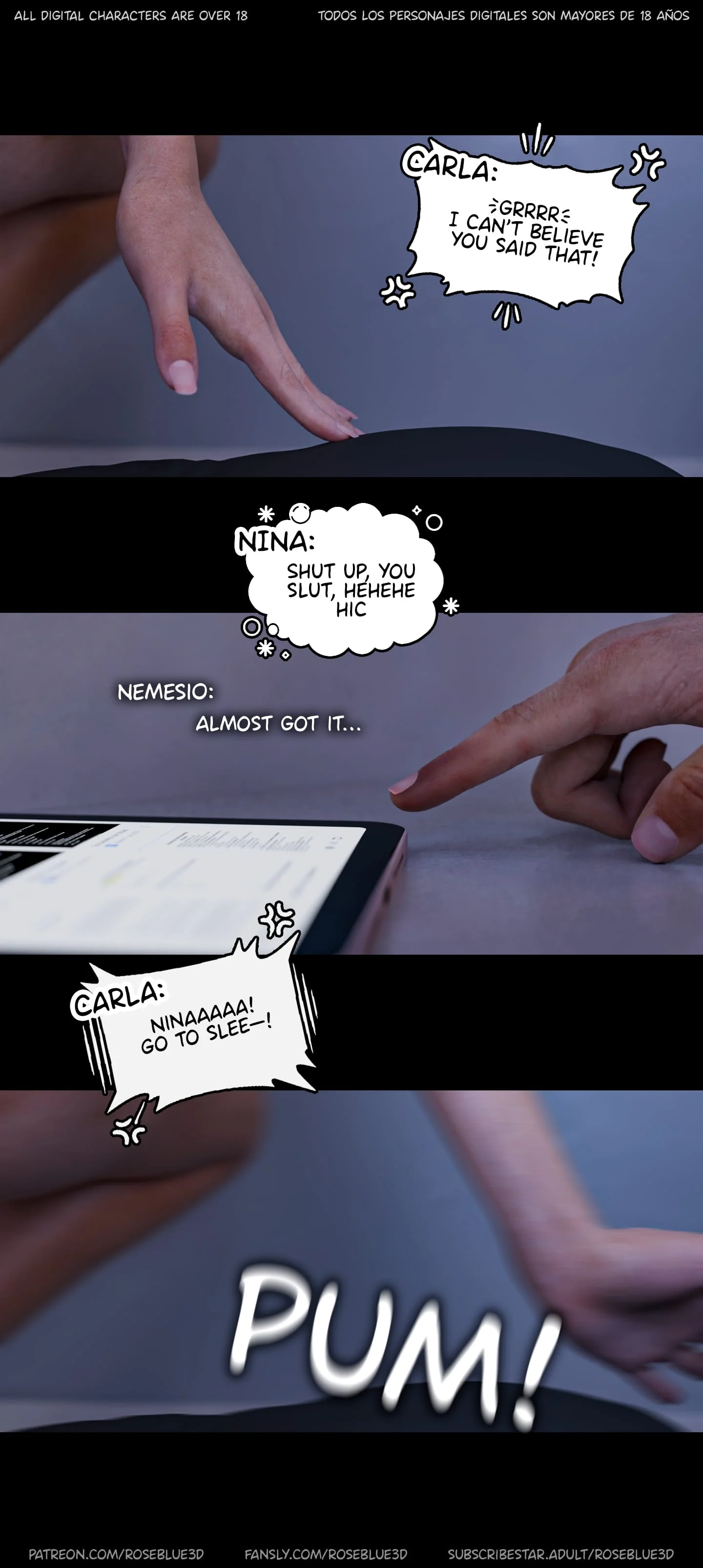 Dismissed [Rose Blue 3D] - 7 . Dismissed - Ch.7 - Page 58