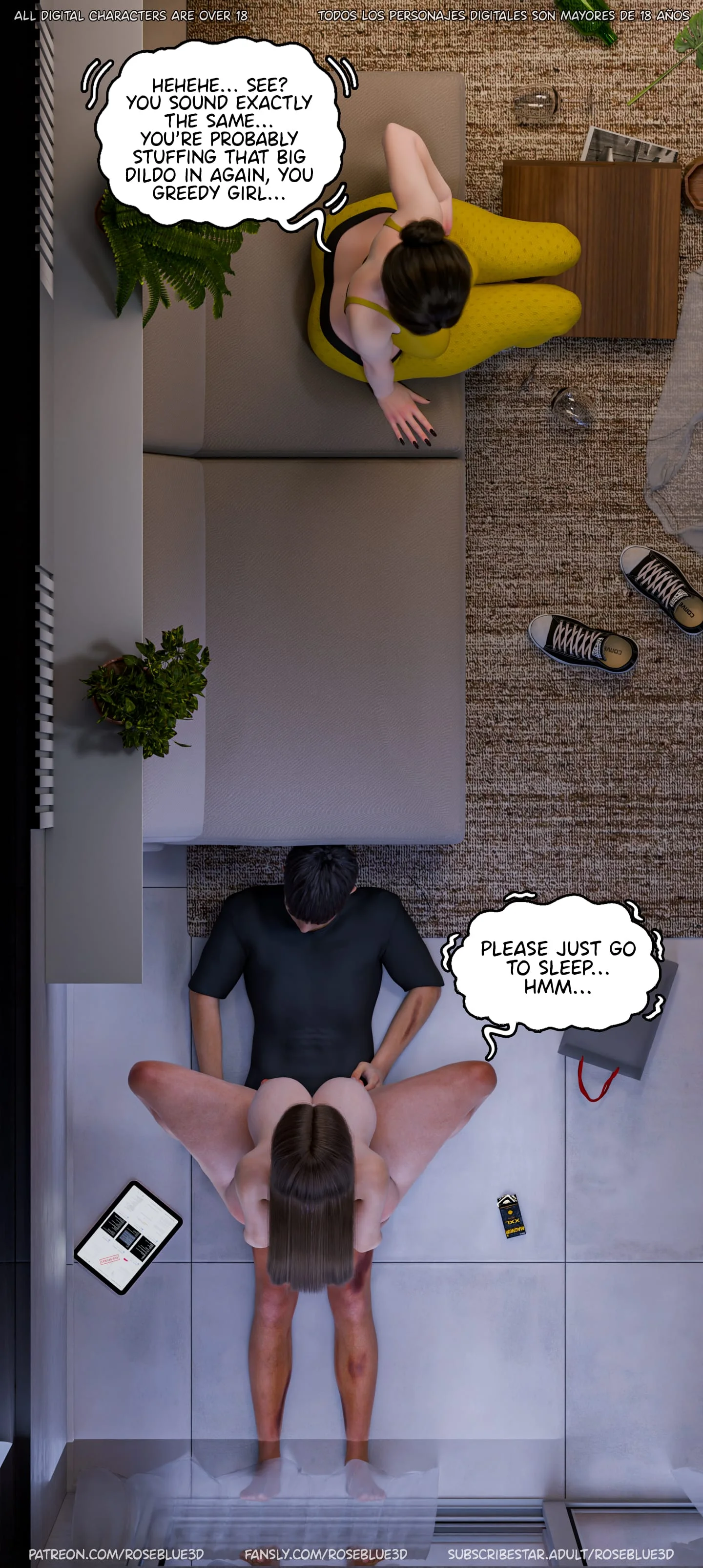 Dismissed [Rose Blue 3D] - 7 . Dismissed - Ch.7 - Page 62