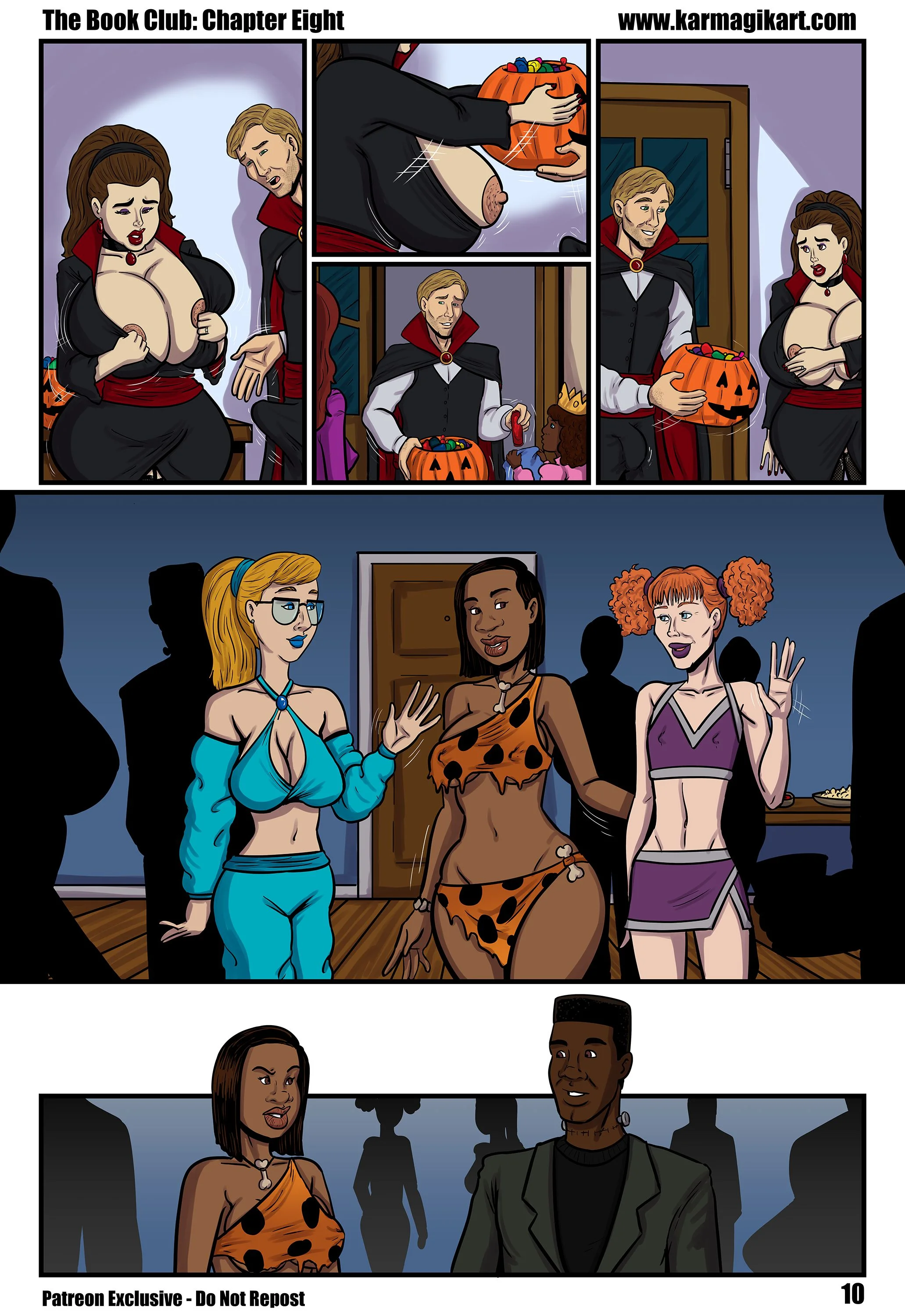 The Book Club [Karmagik] -  8.1 . The Book Club - Textless - Ch.008 - Page 11