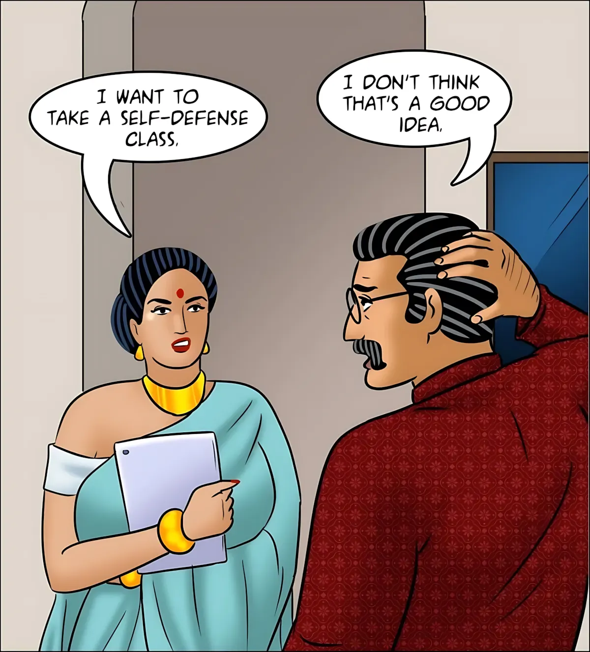 Velamma All Episodes Comics - 125 . Velamma - Episode 125 - A New Technique - Page 39