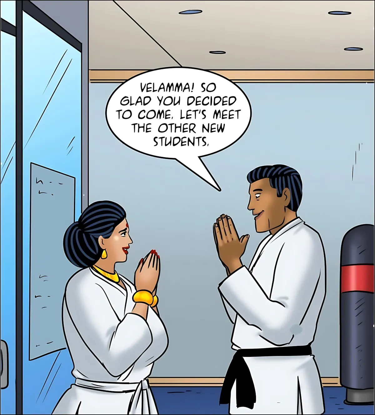 Velamma All Episodes Comics - 125 . Velamma - Episode 125 - A New Technique - Page 44