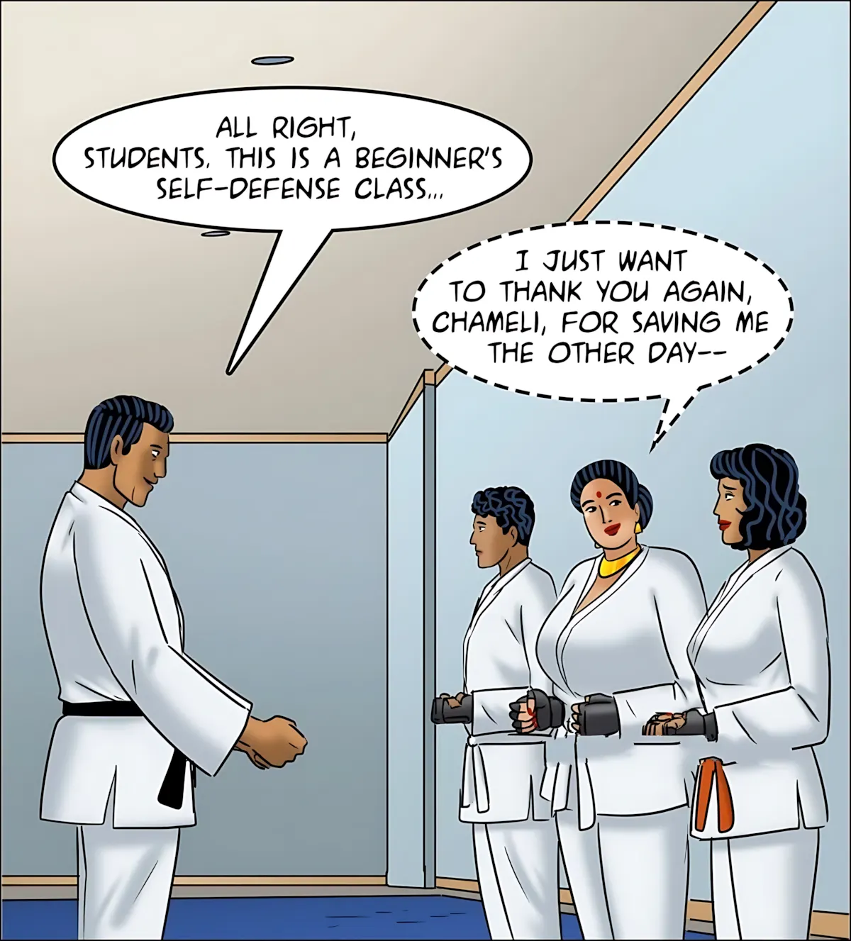 Velamma All Episodes Comics - 125 . Velamma - Episode 125 - A New Technique - Page 45