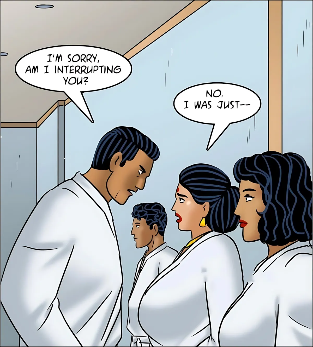 Velamma All Episodes Comics - 125 . Velamma - Episode 125 - A New Technique - Page 46