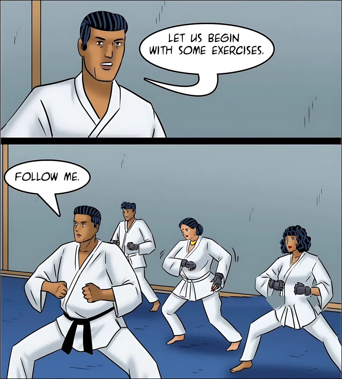 Velamma All Episodes Comics - 125 . Velamma - Episode 125 - A New Technique - Page 49