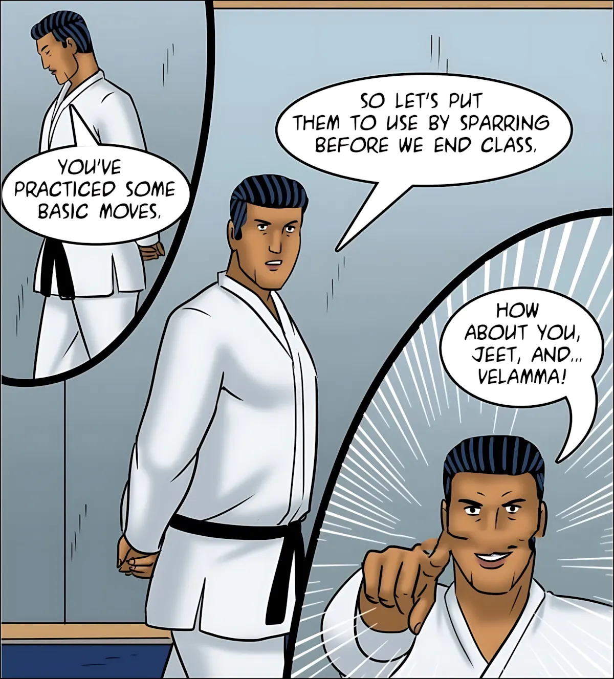 Velamma All Episodes Comics - 125 . Velamma - Episode 125 - A New Technique - Page 53