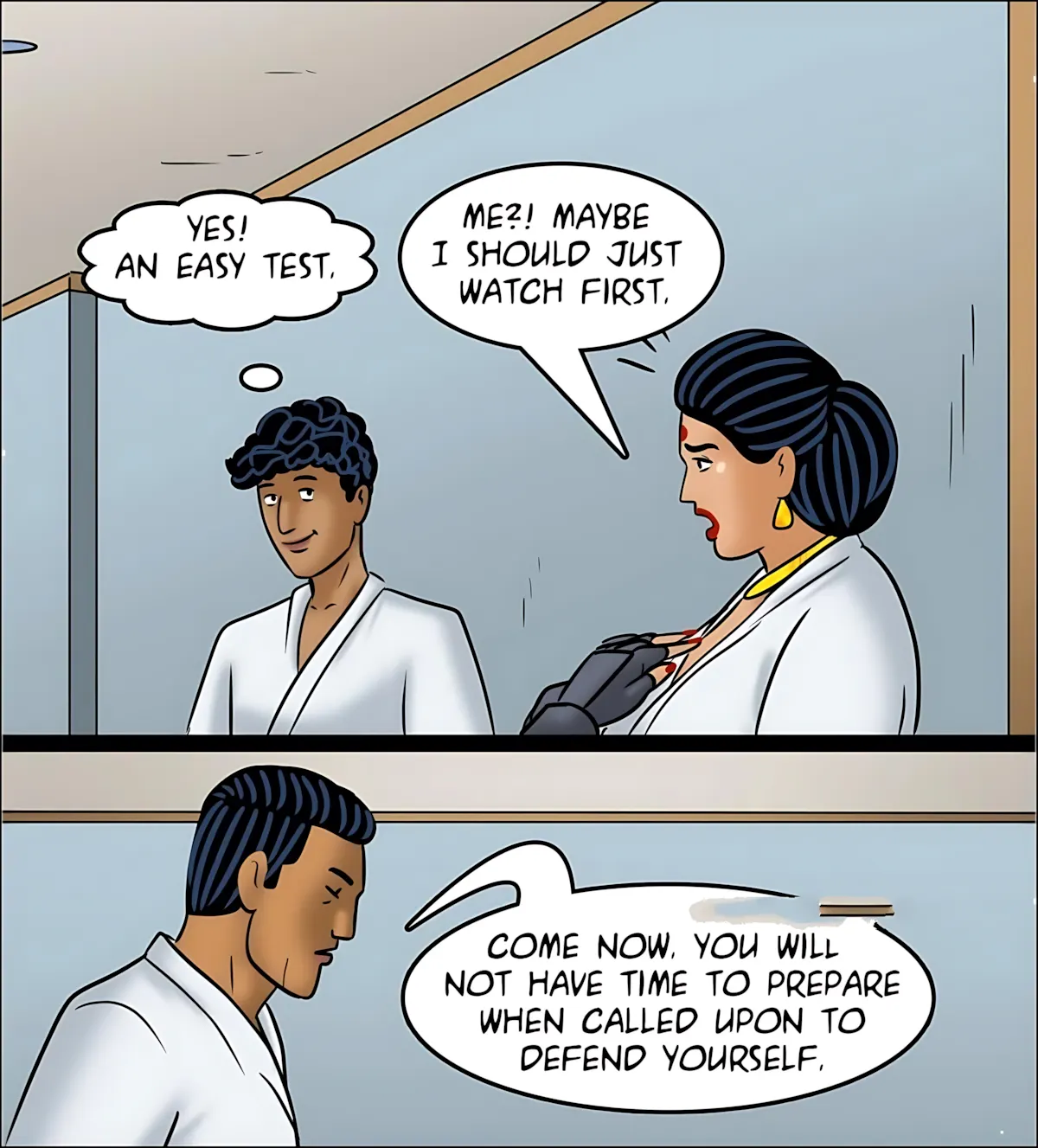 Velamma All Episodes Comics - 125 . Velamma - Episode 125 - A New Technique - Page 54