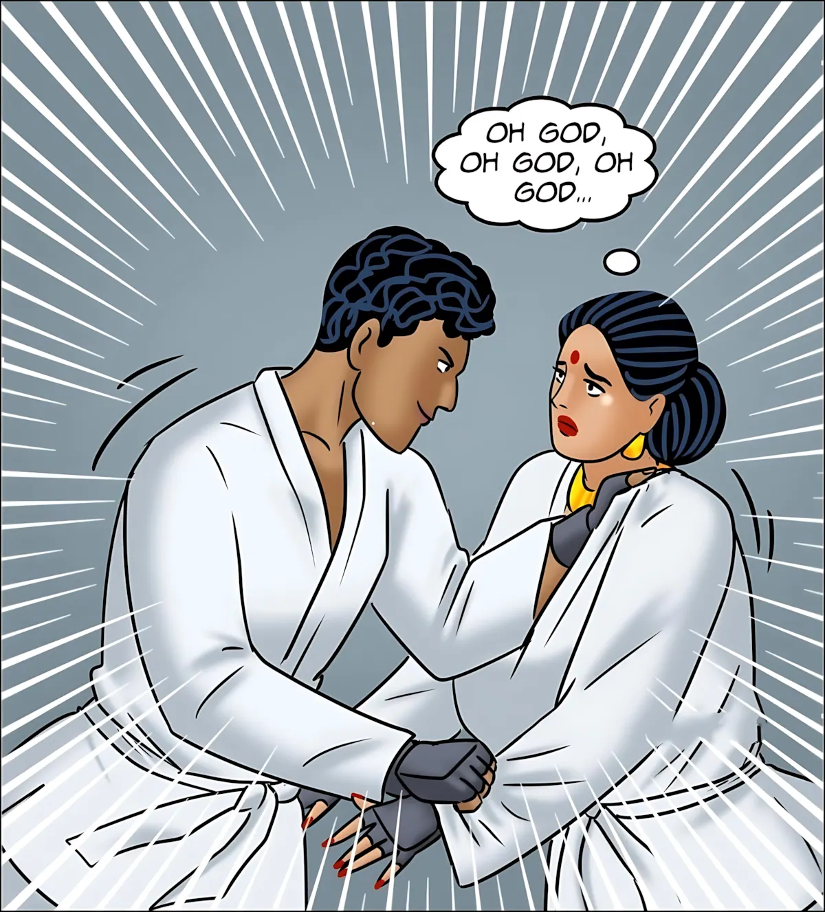 Velamma All Episodes Comics - 125 . Velamma - Episode 125 - A New Technique - Page 56