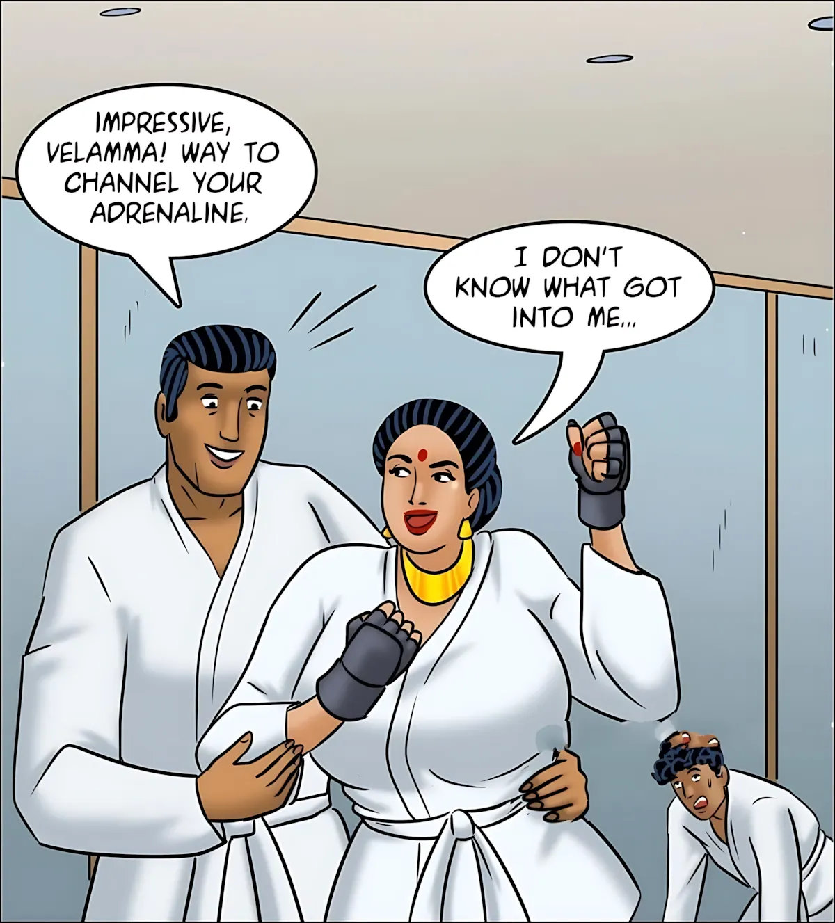 Velamma All Episodes Comics - 125 . Velamma - Episode 125 - A New Technique - Page 60