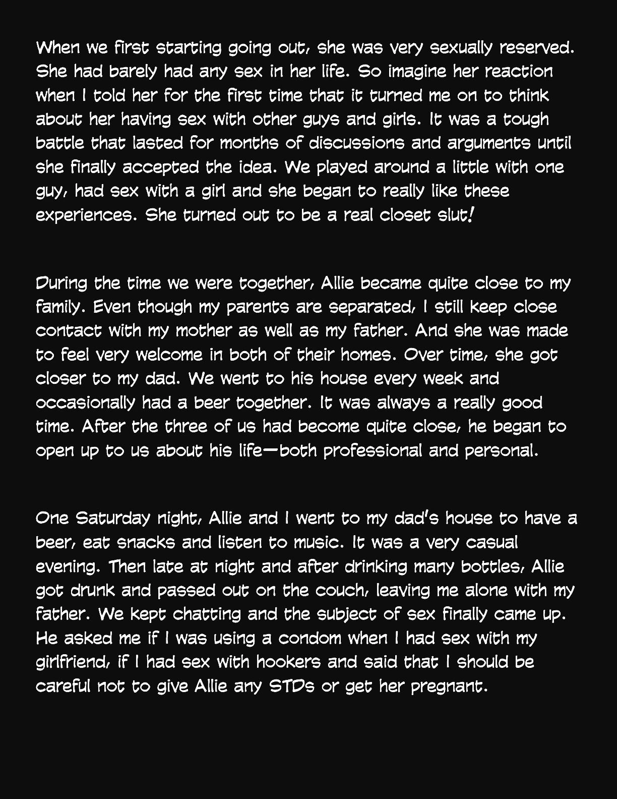 Animated Tales [WC | TF] - HOW I MADE MY GIRLFRIEND HAVE SEX WITH MY FATHER - Page 2