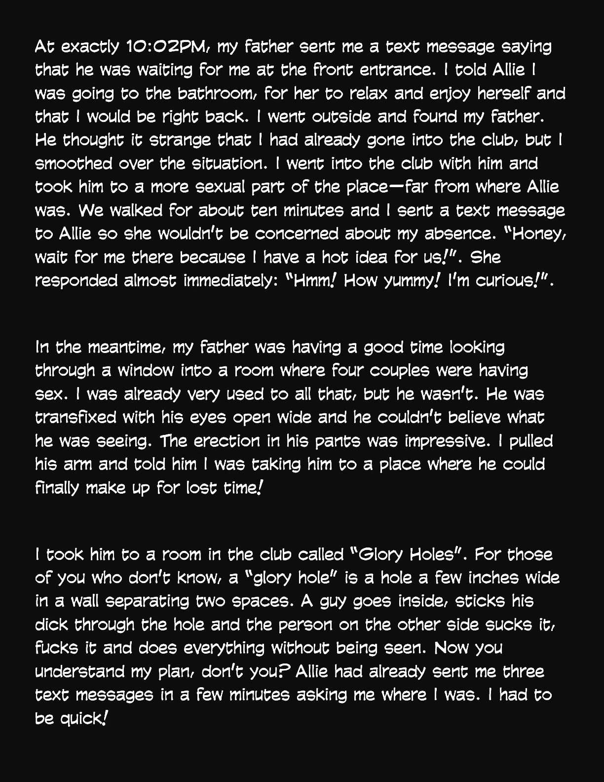 Animated Tales [WC | TF] - HOW I MADE MY GIRLFRIEND HAVE SEX WITH MY FATHER - Page 5