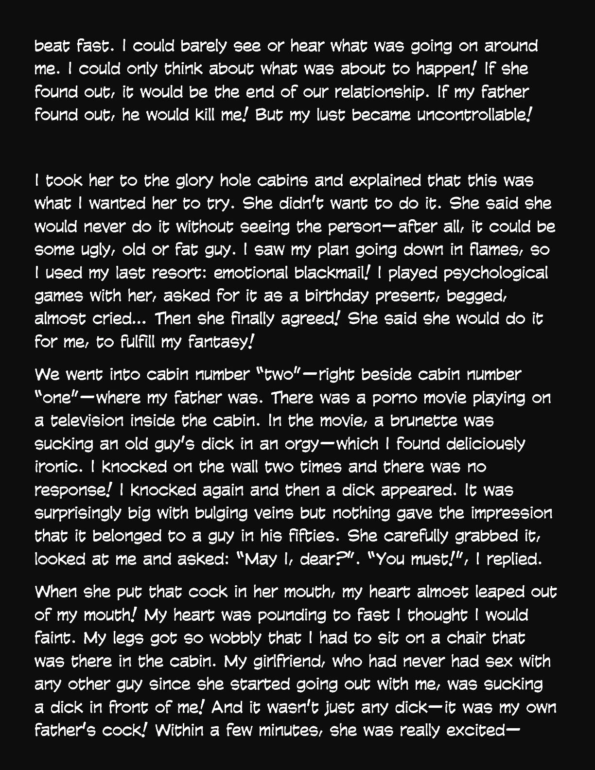 Animated Tales [WC | TF] - HOW I MADE MY GIRLFRIEND HAVE SEX WITH MY FATHER - Page 7