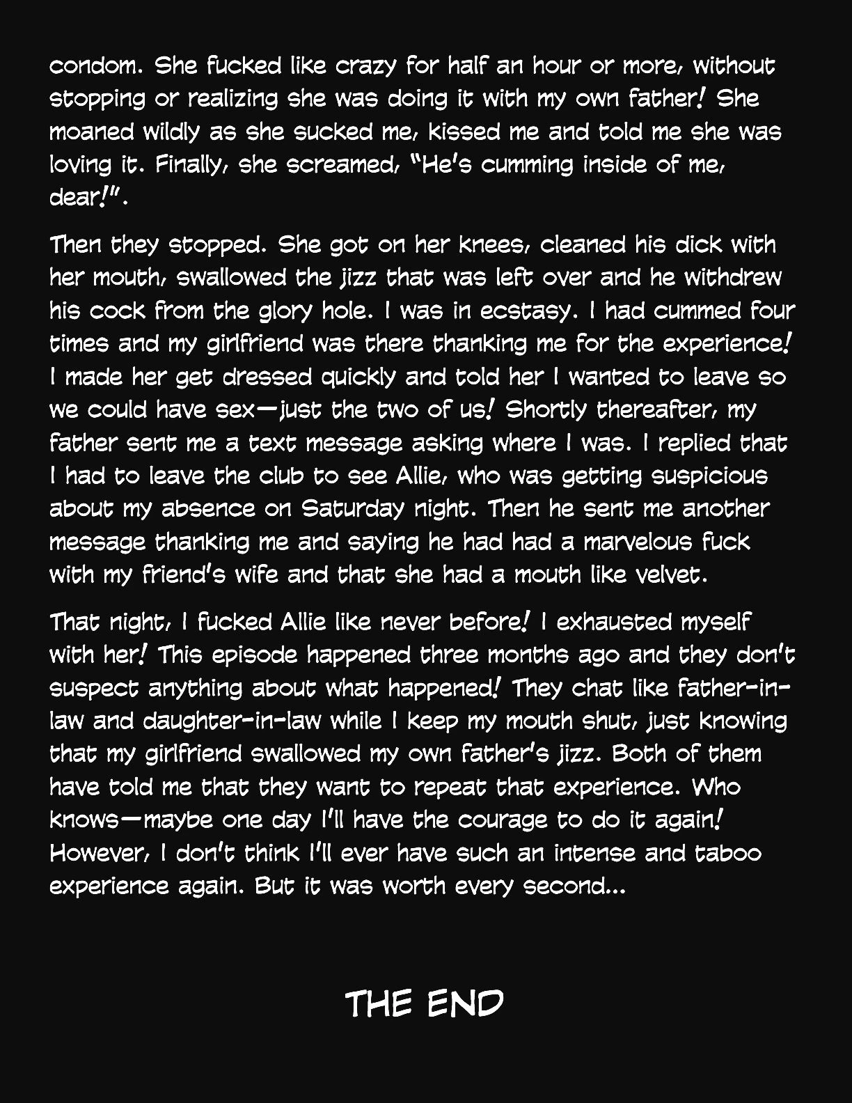 Animated Tales [WC | TF] - HOW I MADE MY GIRLFRIEND HAVE SEX WITH MY FATHER - Page 9