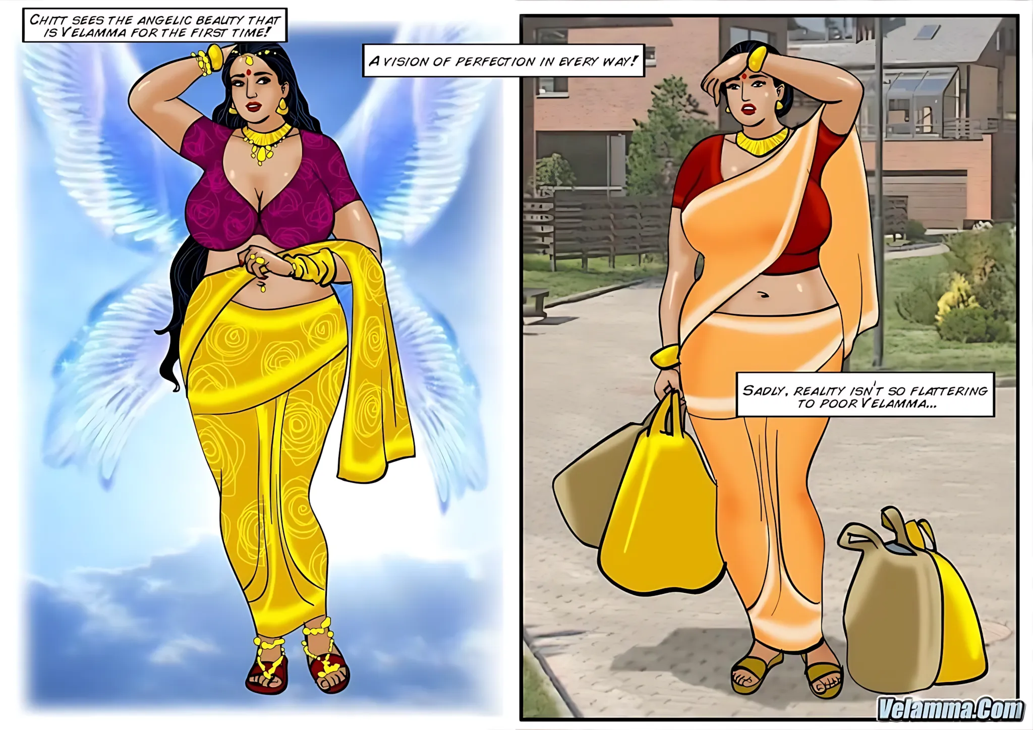 Velamma All Episodes Comics - 40 . Velamma - Episode 40 - Chitt Out Of Luck - Page 5