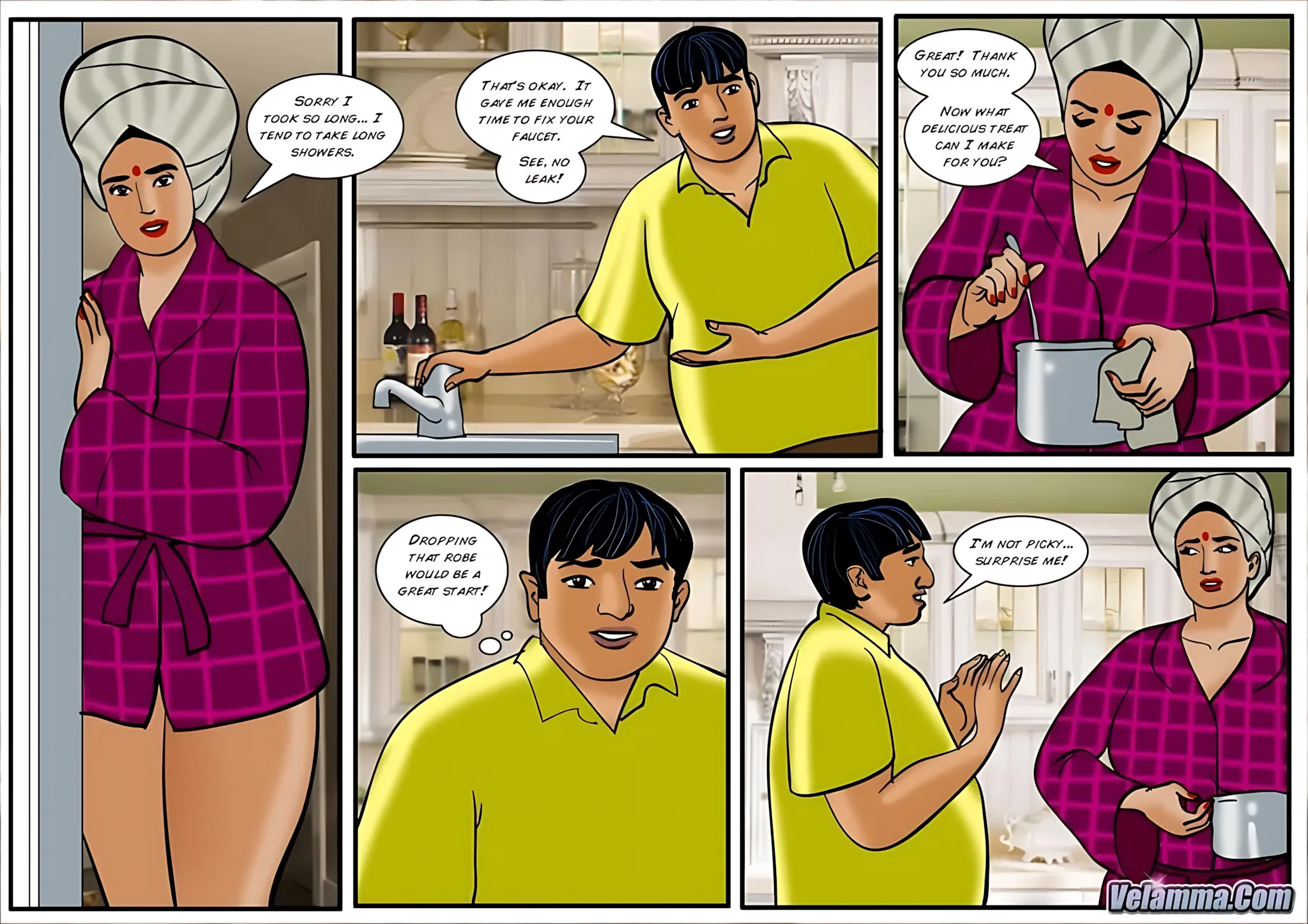 Velamma All Episodes Comics - 40 . Velamma - Episode 40 - Chitt Out Of Luck - Page 16