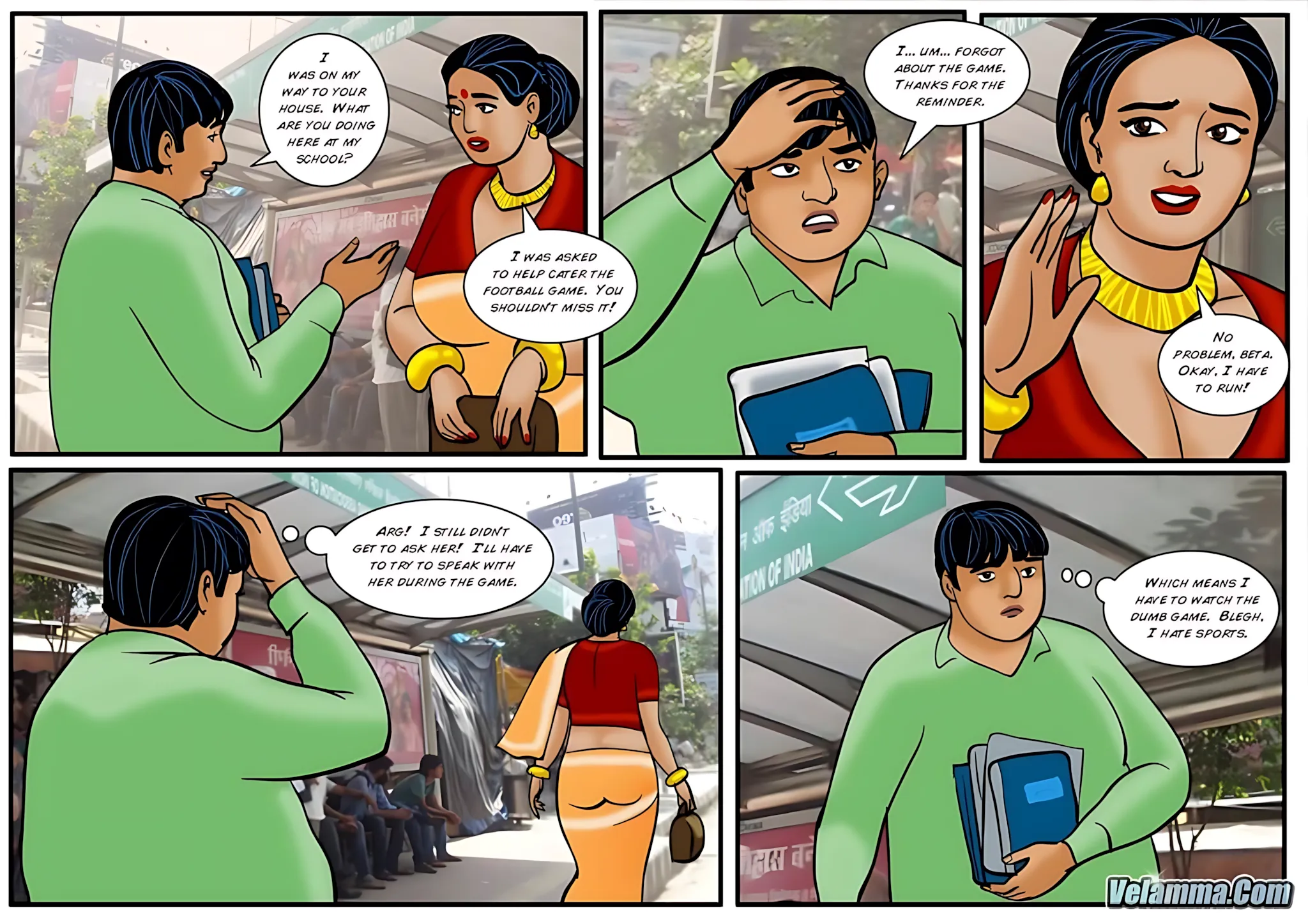 Velamma All Episodes Comics - 40 . Velamma - Episode 40 - Chitt Out Of Luck - Page 26