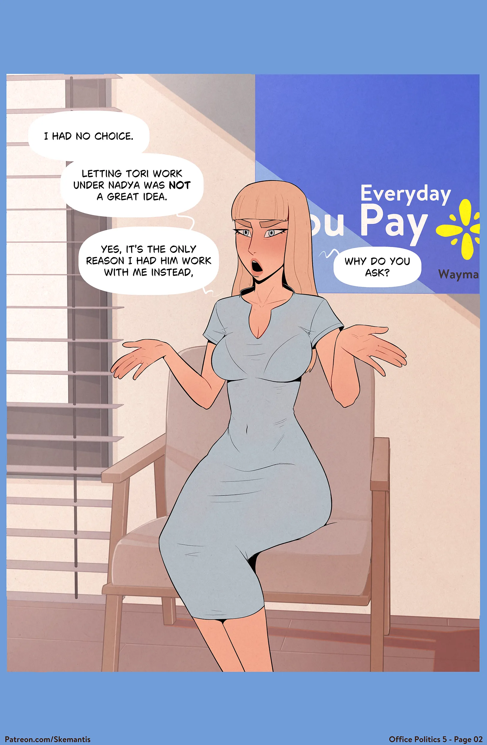Office Politics - 5 . Office Politics - Chapter 5 [Skemantis] - Page 2