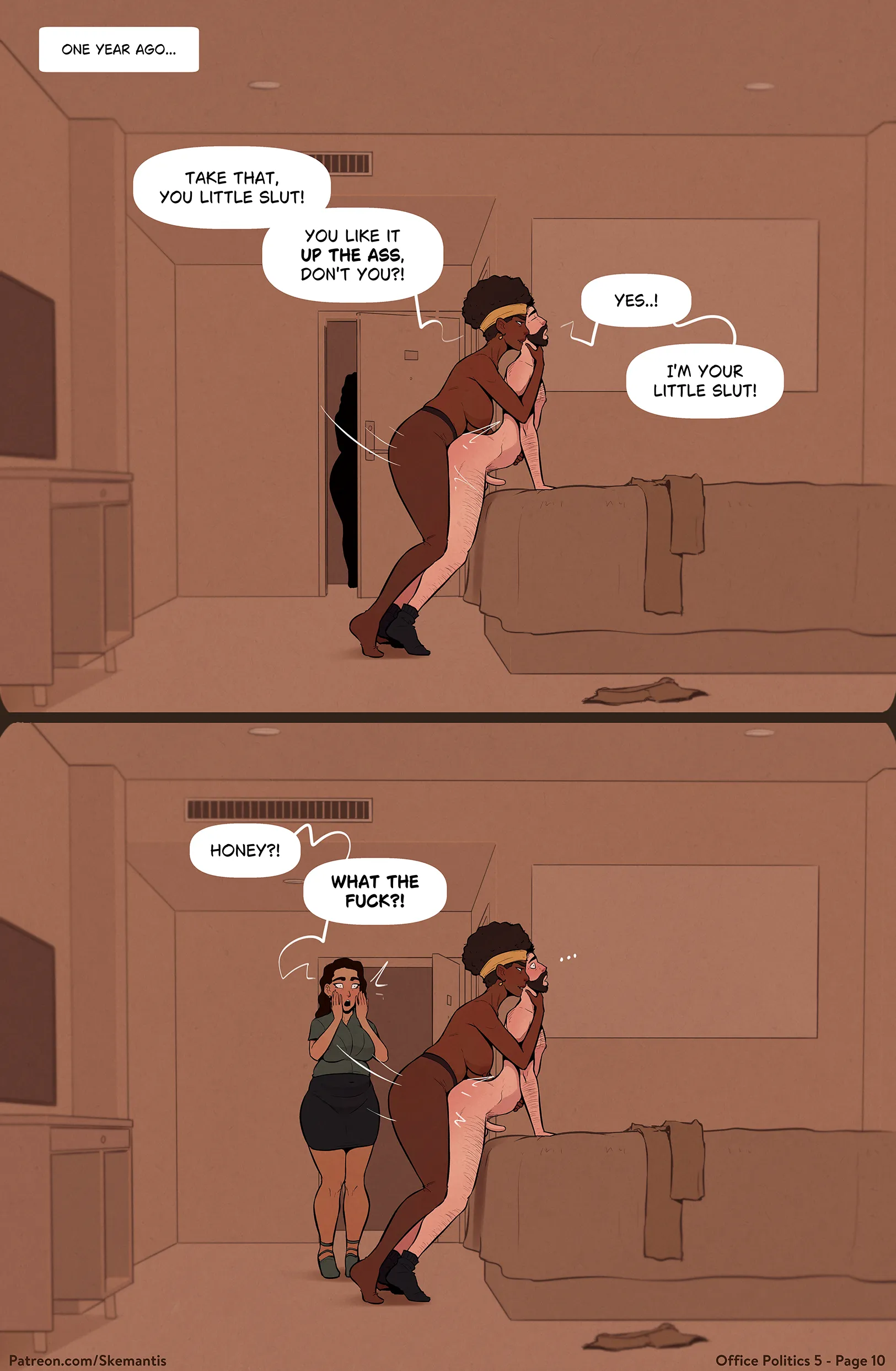 Office Politics - 5 . Office Politics - Chapter 5 [Skemantis] - Page 10