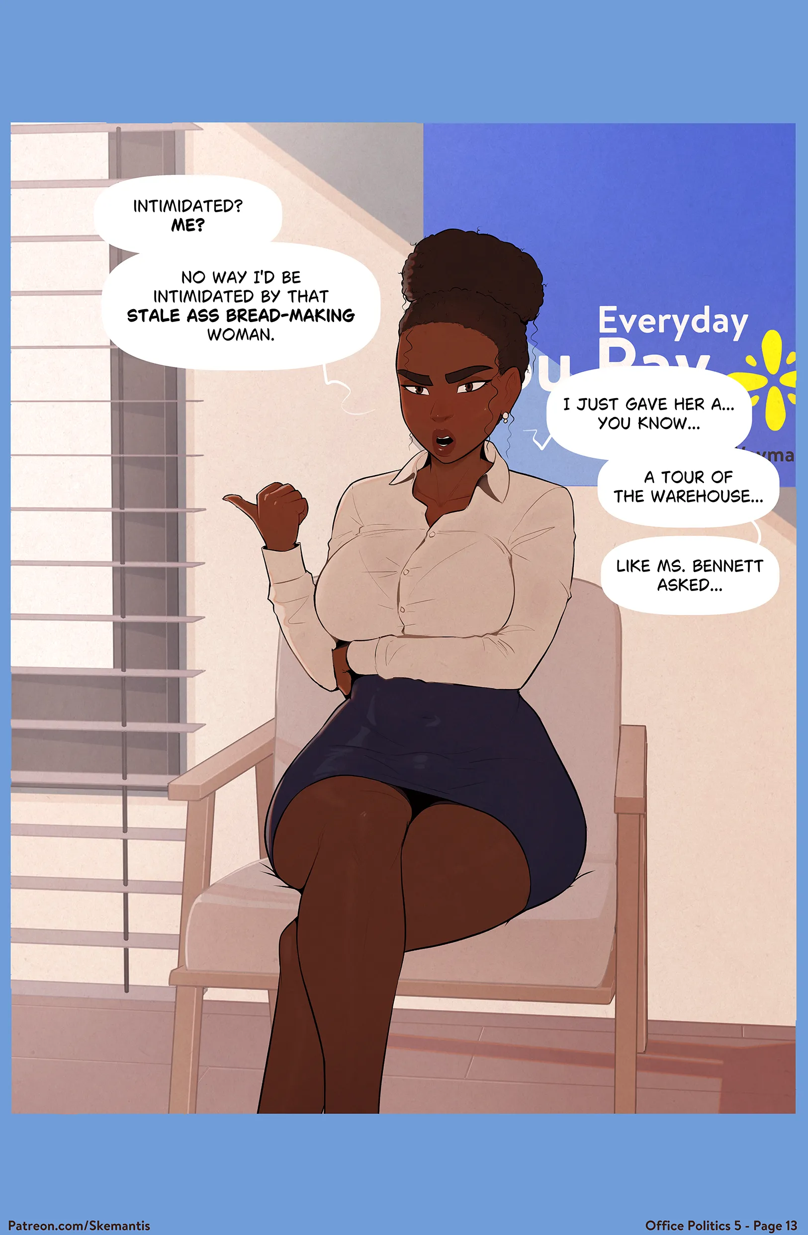 Office Politics - 5 . Office Politics - Chapter 5 [Skemantis] - Page 13