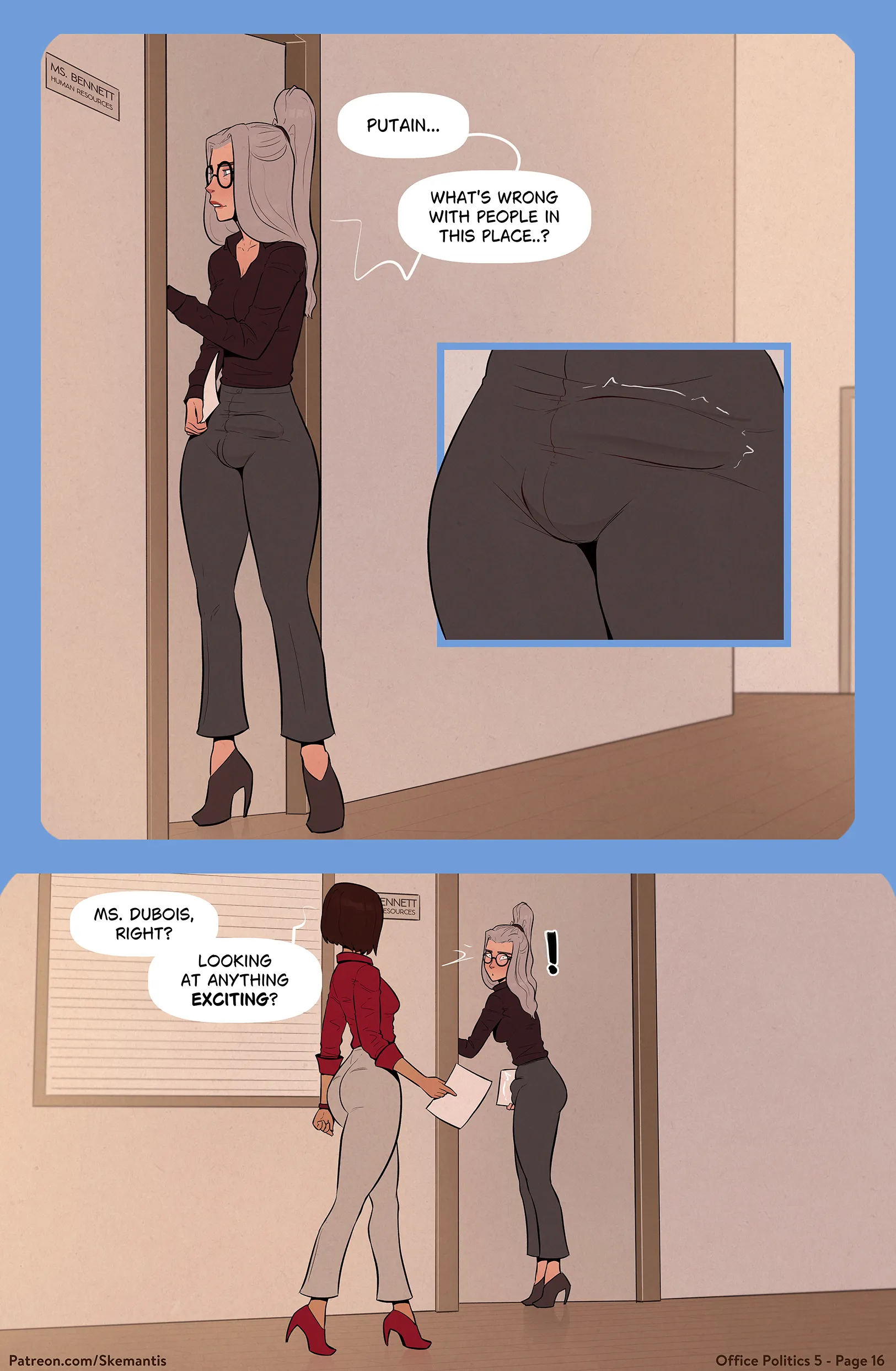 Office Politics - 5 . Office Politics - Chapter 5 [Skemantis] - Page 16