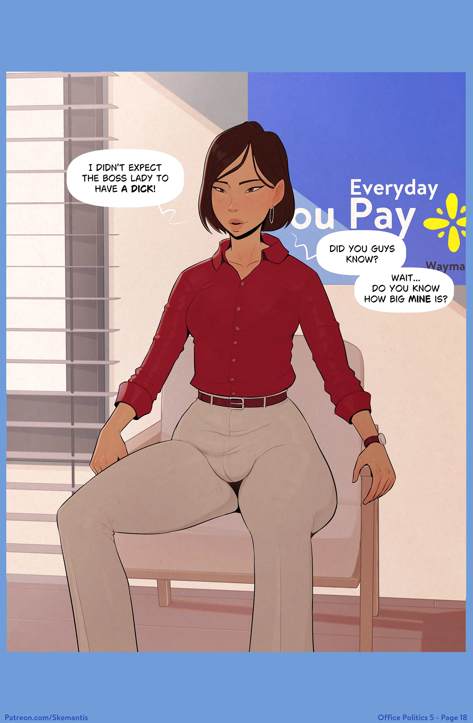Office Politics - 5 . Office Politics - Chapter 5 [Skemantis] - Page 18