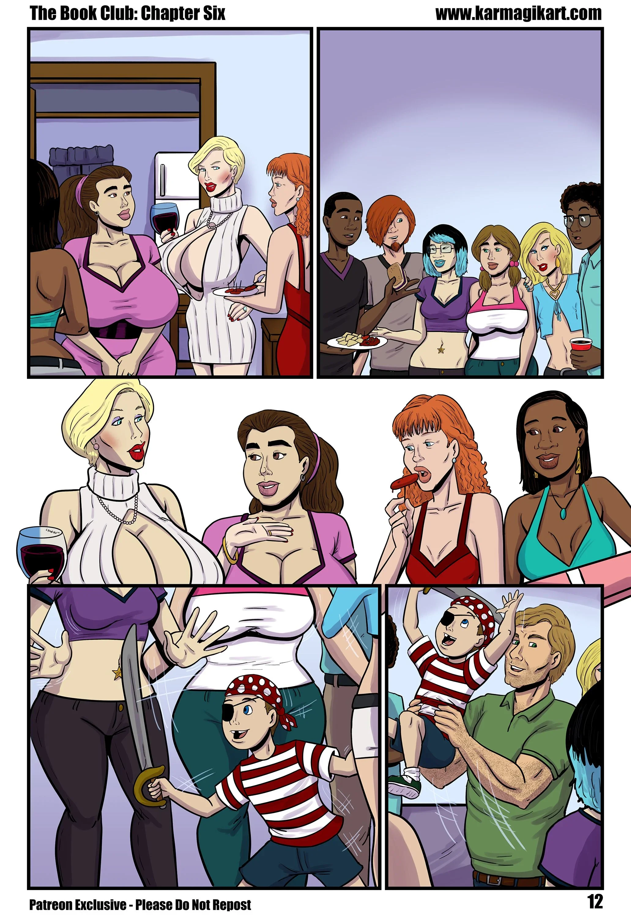 The Book Club [Karmagik] -  6.5 . The Book Club - Textless - Ch.006 - Page 16