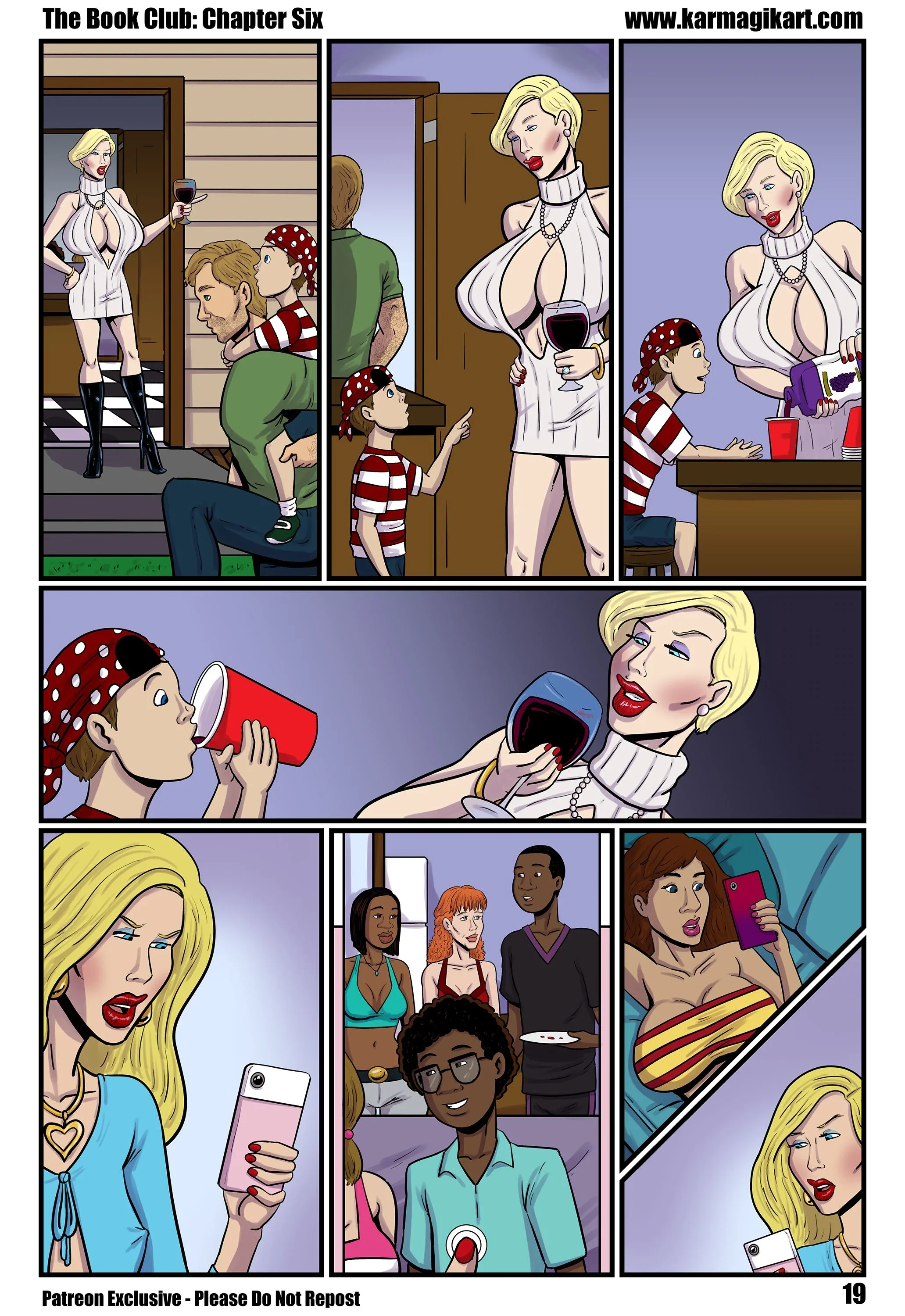 The Book Club [Karmagik] -  6.5 . The Book Club - Textless - Ch.006 - Page 23