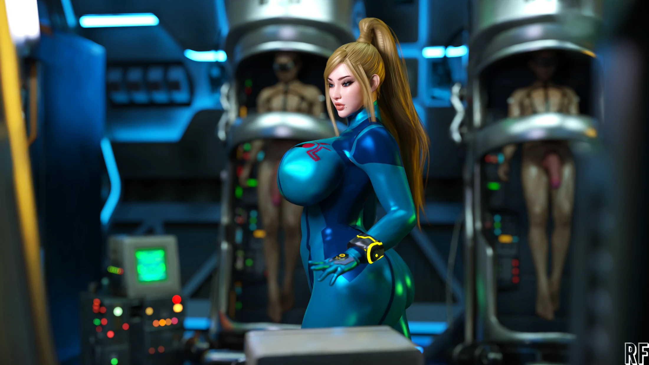 Bounty Hunter in Trouble (Metroid) - 1 . Bounty Hunter in Trouble - Chapter 1 [Rude Frog] - Page 2