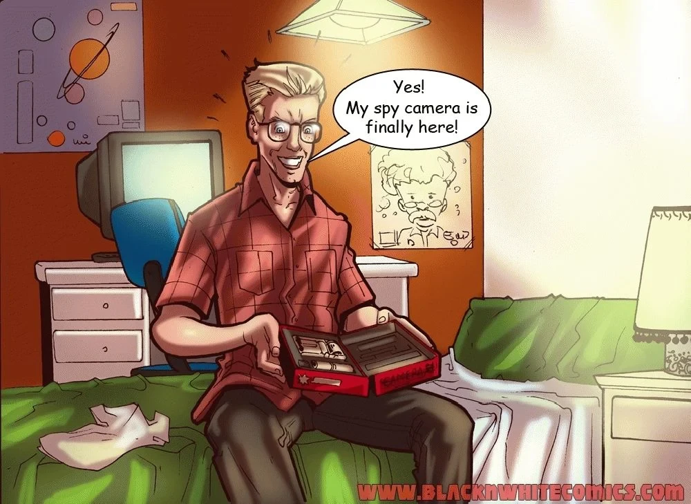 Spy Camera Surprise [BlackNWhite] - 1. Spy Camera Surprise [BlackNWhiteComics] - Page 2