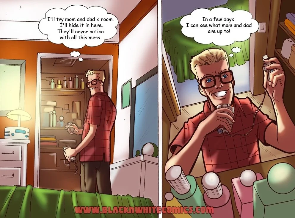 Spy Camera Surprise [BlackNWhite] - 1. Spy Camera Surprise [BlackNWhiteComics] - Page 4