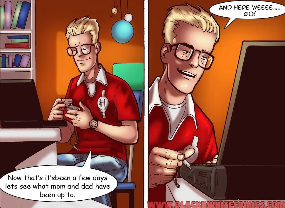 Spy Camera Surprise [BlackNWhite] - 1. Spy Camera Surprise [BlackNWhiteComics] - Page 7