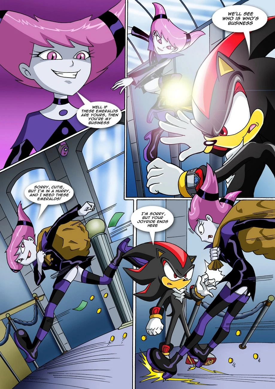 Jinxed Shadow (Sonic the Hedgehog, Teen Titans) [Palcomix] - 1 . Jinxed Shadow (Sonic the Hedgehog, Teen Titans) [Palcomix] - Page 4