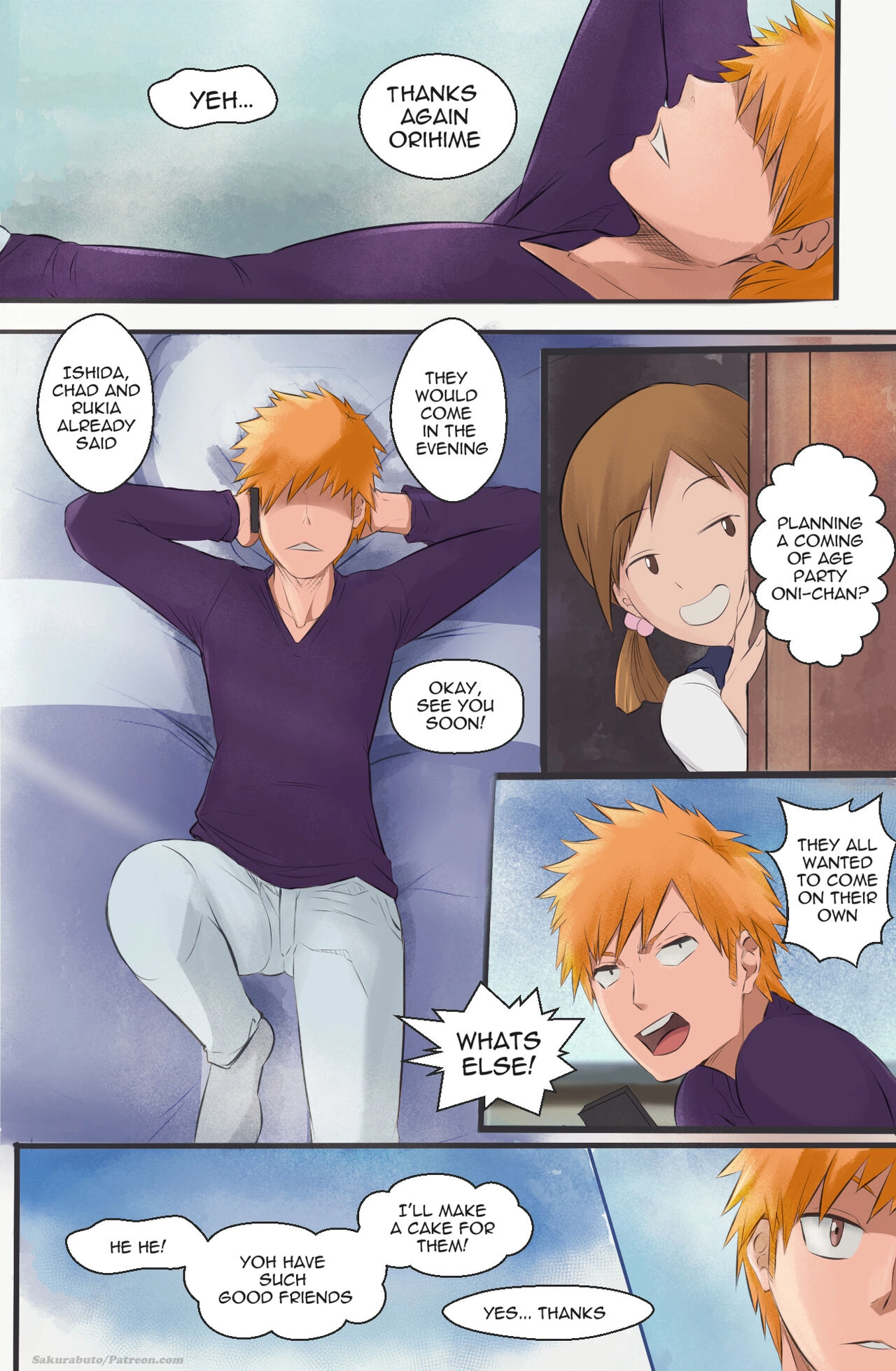 Foursome Gift – Bleach [Sakurabuto] - Foursome Gift - Bleach - Page 2