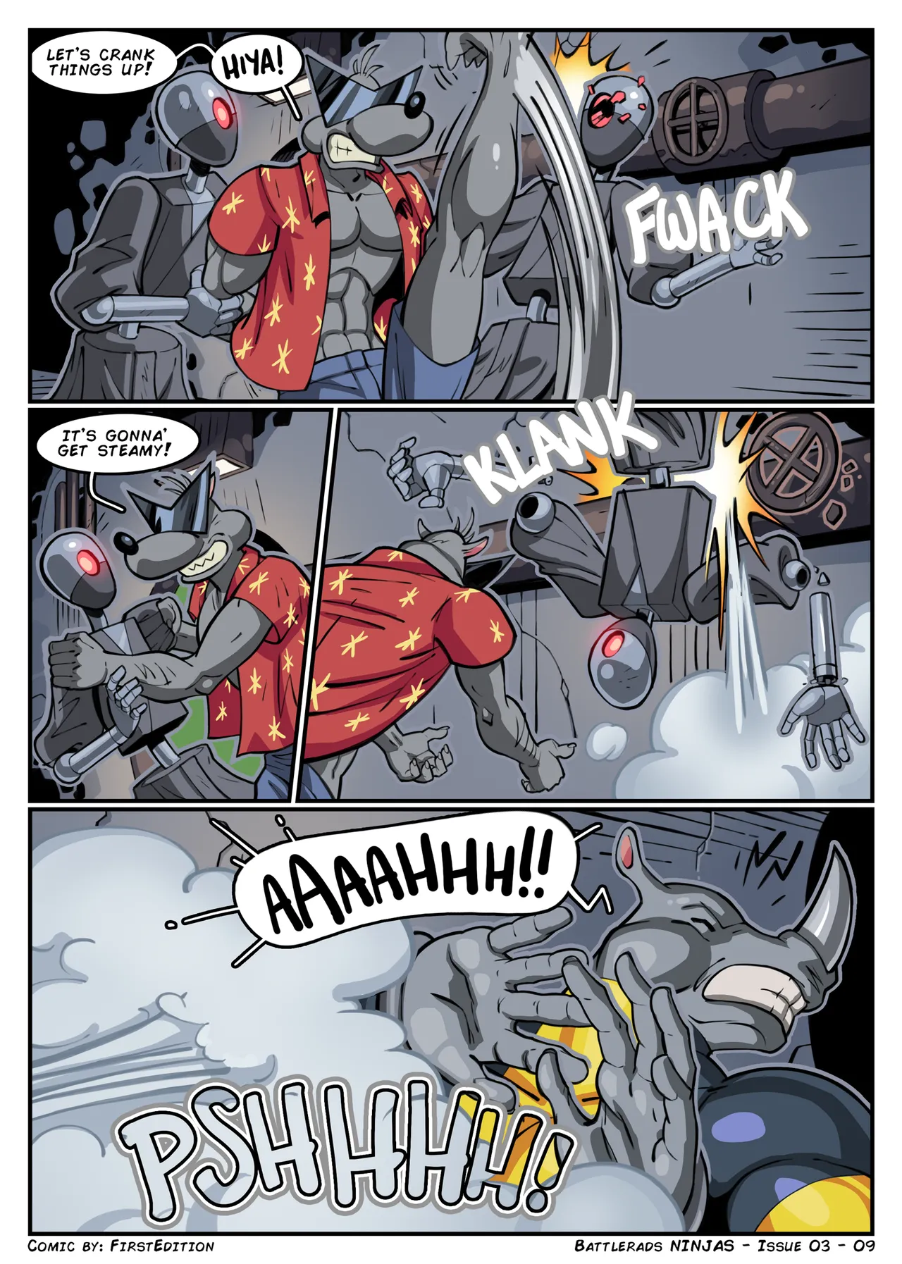 BattleRads Ninjas [FirstEd] - 3. BattleRads Ninjas Ch. 3 - Page 11
