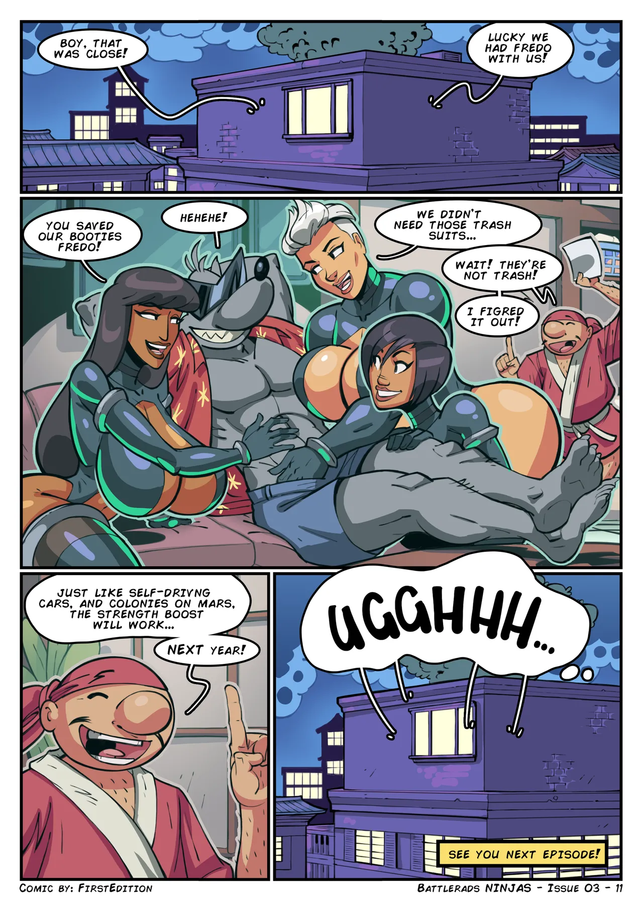 BattleRads Ninjas [FirstEd] - 3. BattleRads Ninjas Ch. 3 - Page 13