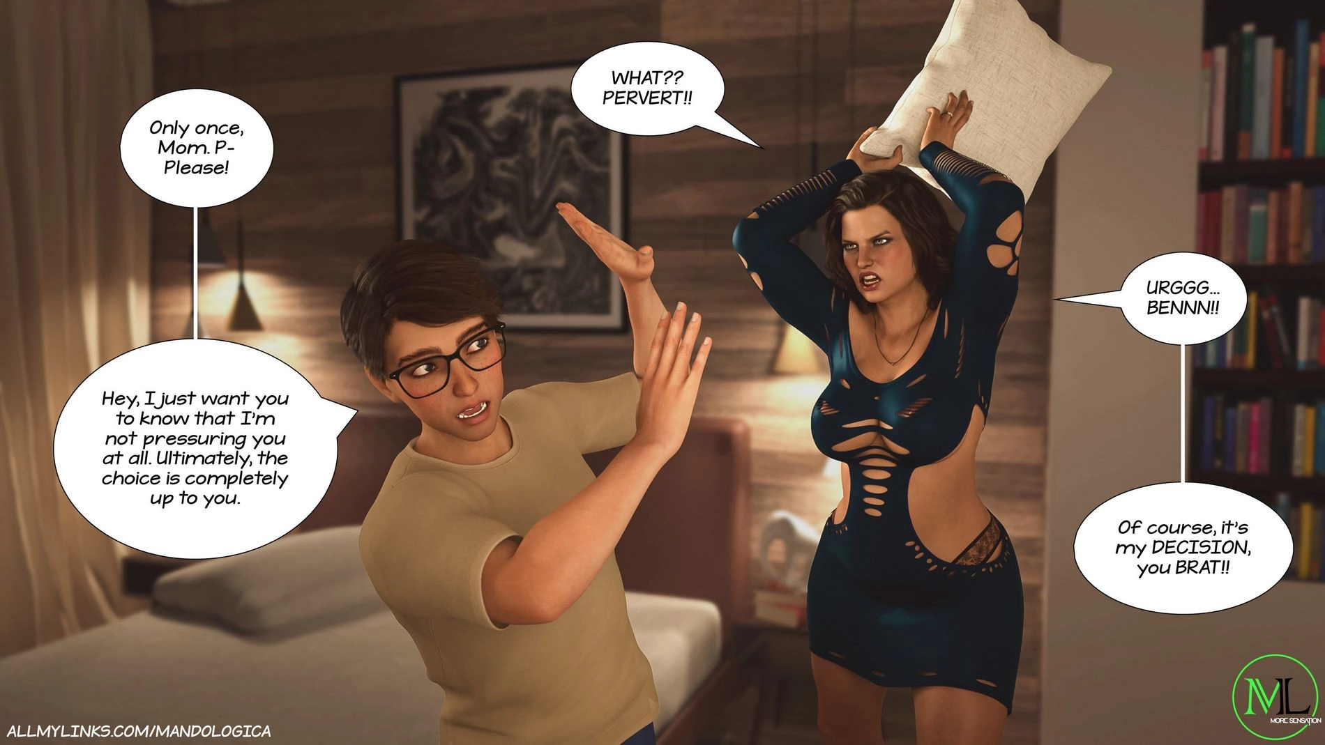 Forbidden Flames [MandoLogica] - Forbidden Flames 3 - Page 46