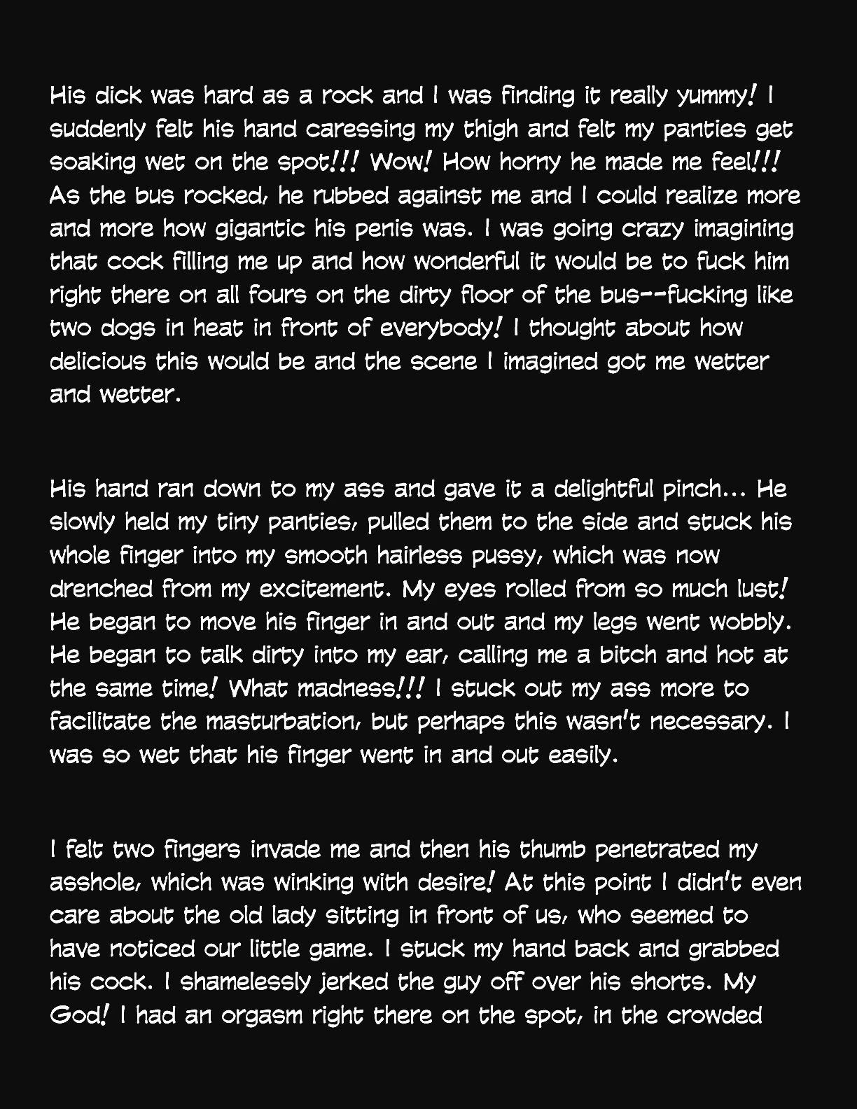 Animated Tales [WC | TF] - CUMMING ON THE CROWDED BUS - Page 3