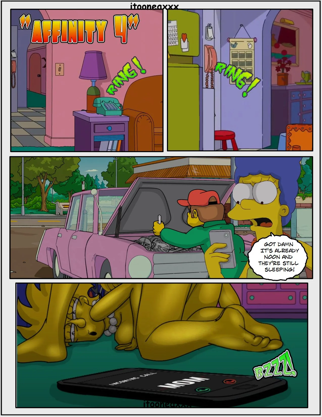 The Simpsons Porn Comics Series - 1.4 Affinity 4 - Eng - Page 2