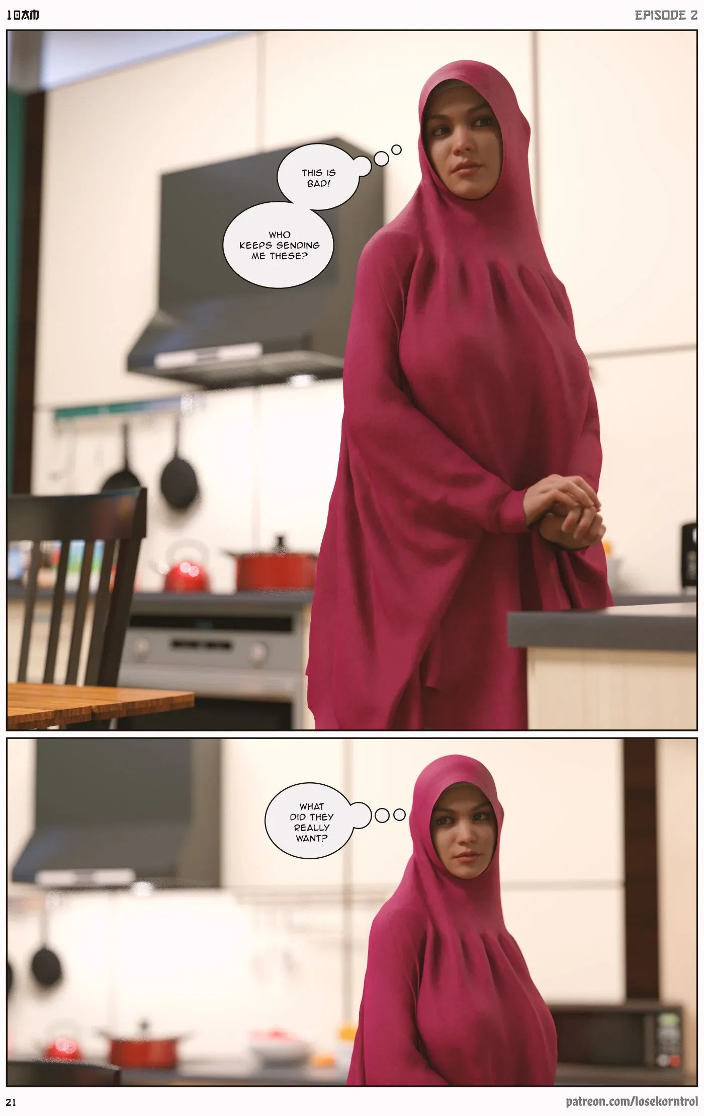 10 AM - 2 . 10 AM - Chapter 2 [LoseKorntrol, Hijab 3DX] - Page 21