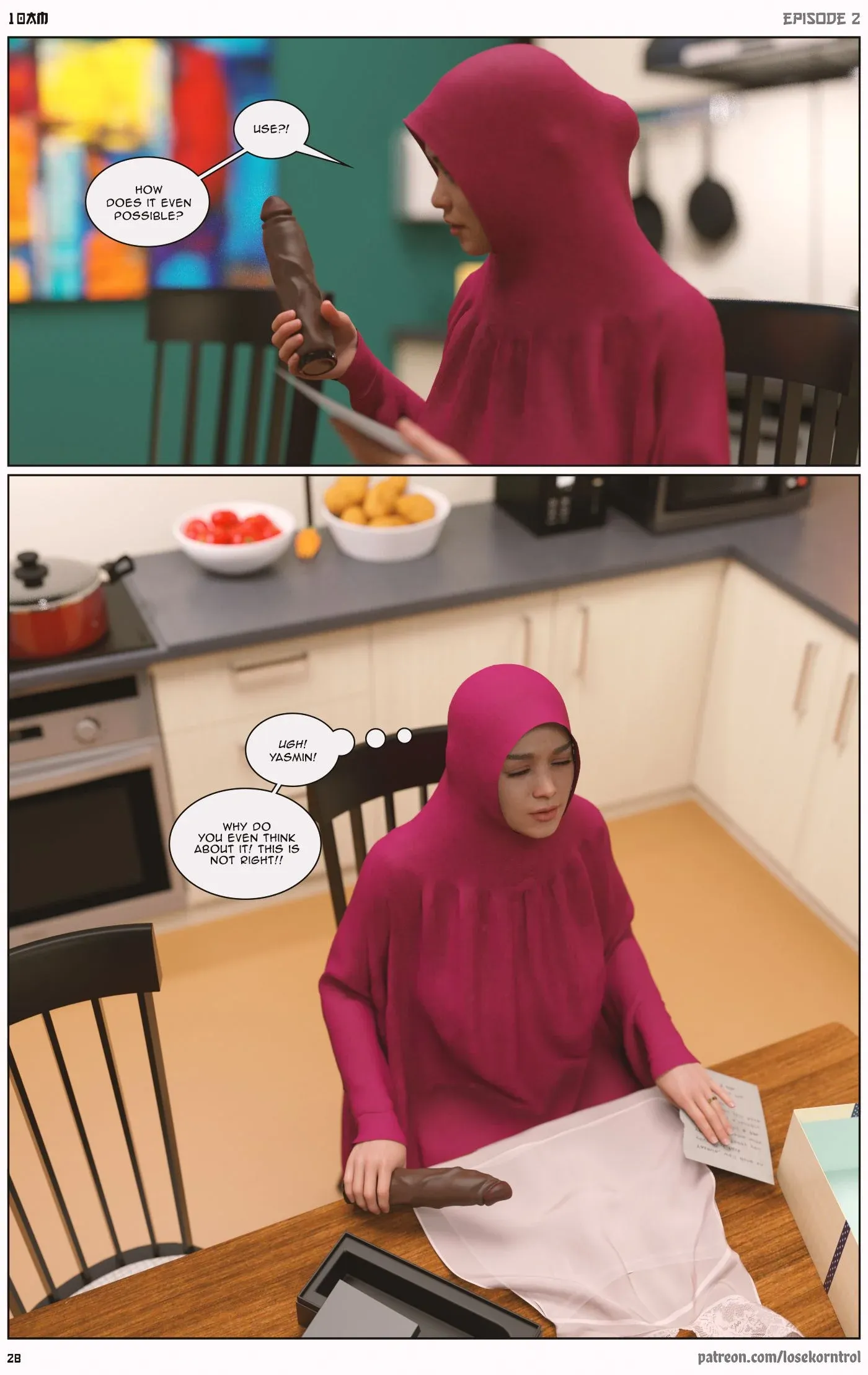 10 AM - 2 . 10 AM - Chapter 2 [LoseKorntrol, Hijab 3DX] - Page 28
