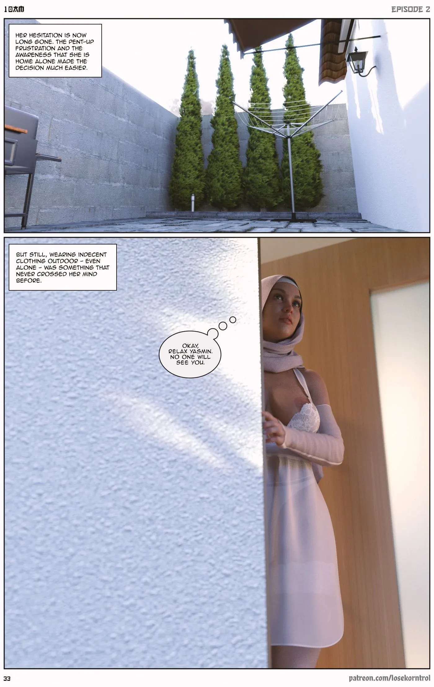 10 AM - 2 . 10 AM - Chapter 2 [LoseKorntrol, Hijab 3DX] - Page 33