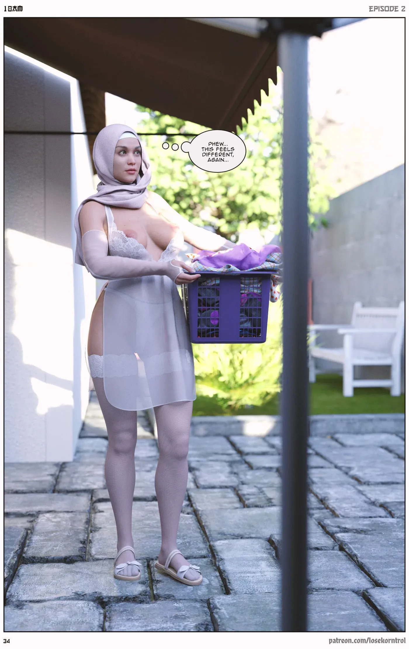 10 AM - 2 . 10 AM - Chapter 2 [LoseKorntrol, Hijab 3DX] - Page 34