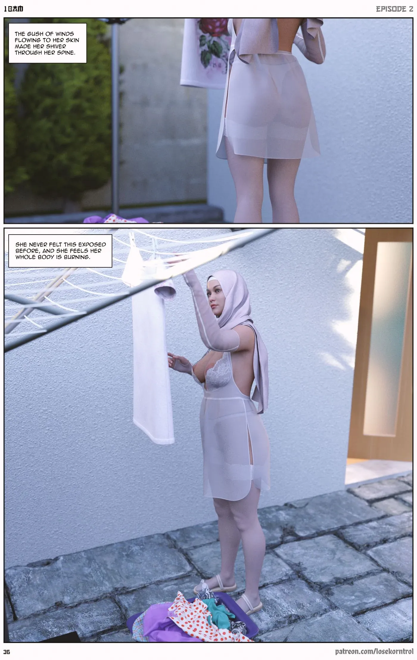 10 AM - 2 . 10 AM - Chapter 2 [LoseKorntrol, Hijab 3DX] - Page 36