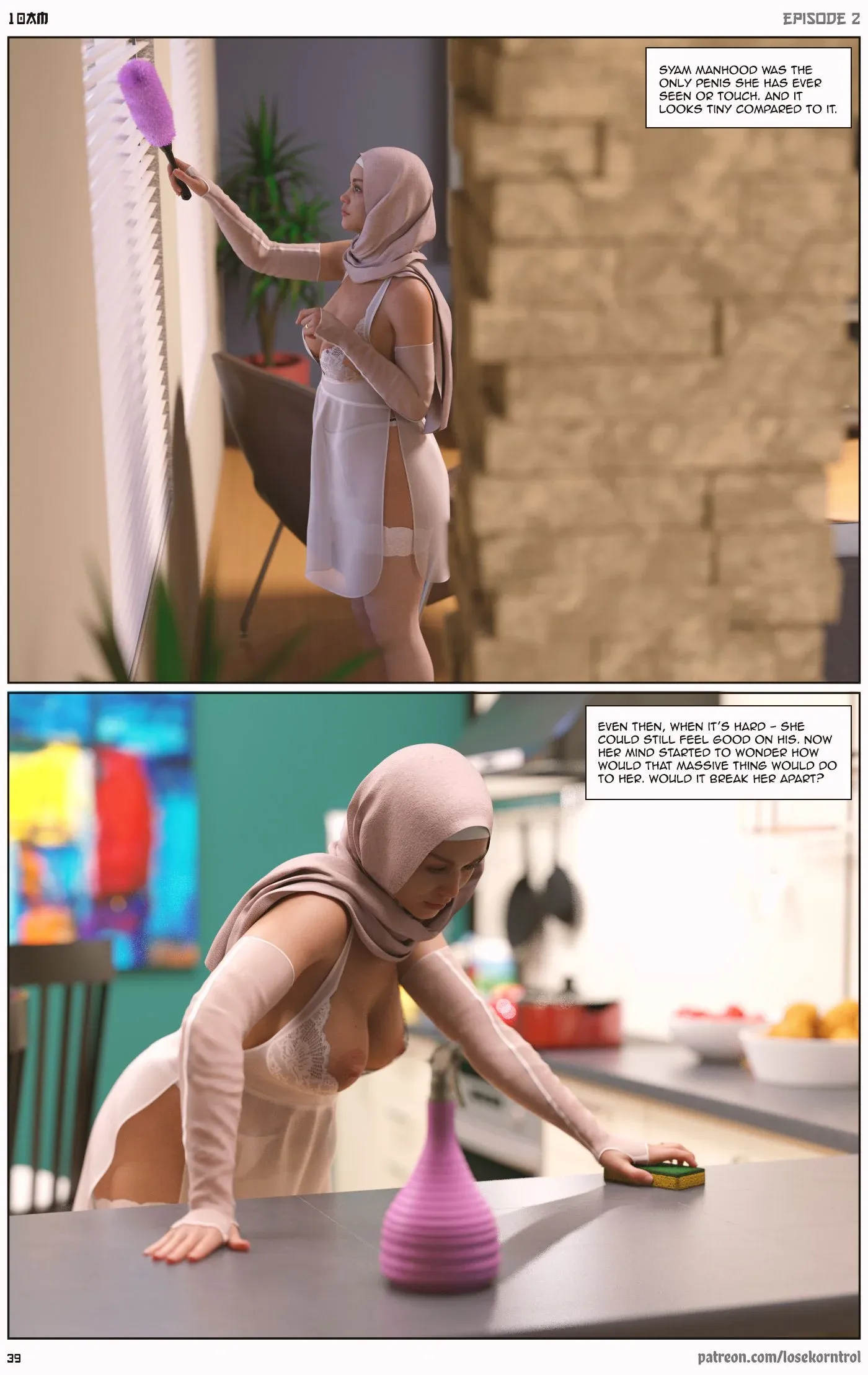 10 AM - 2 . 10 AM - Chapter 2 [LoseKorntrol, Hijab 3DX] - Page 39