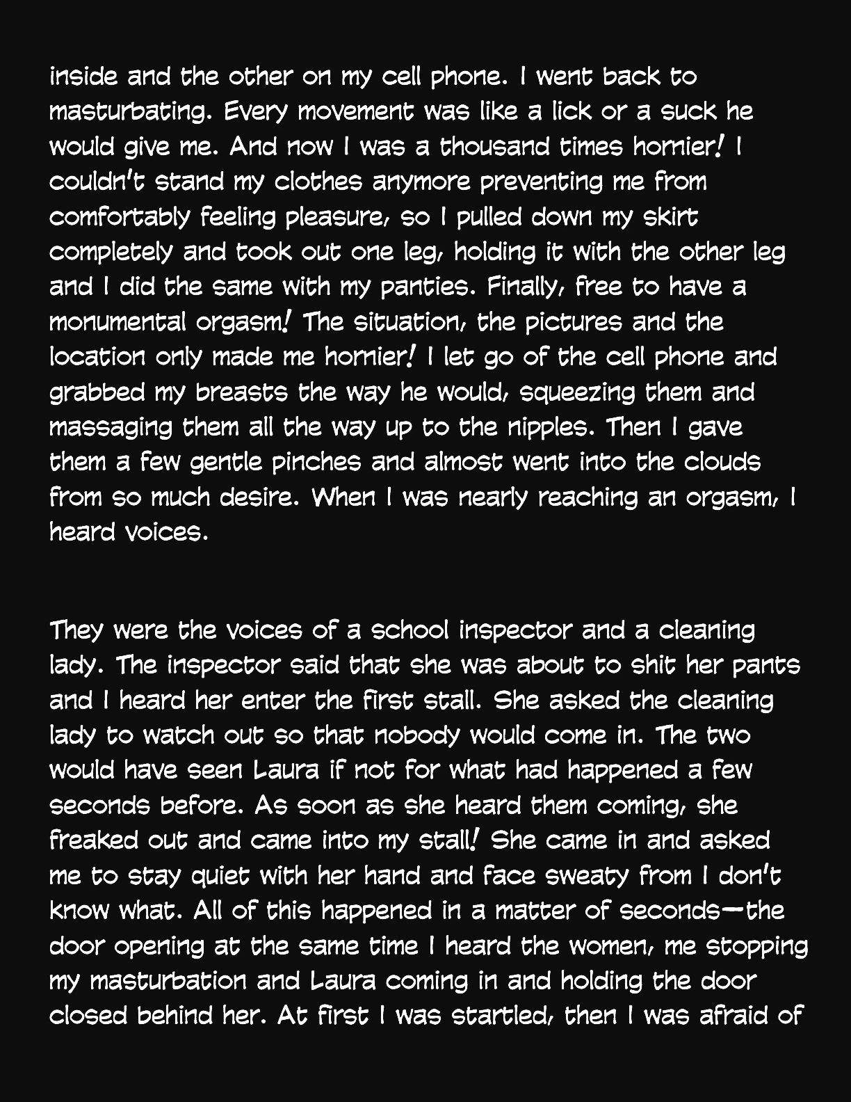 Animated Tales [WC | TF] - ADVENTURE IN THE SCHOOL BATHROOM - Page 7