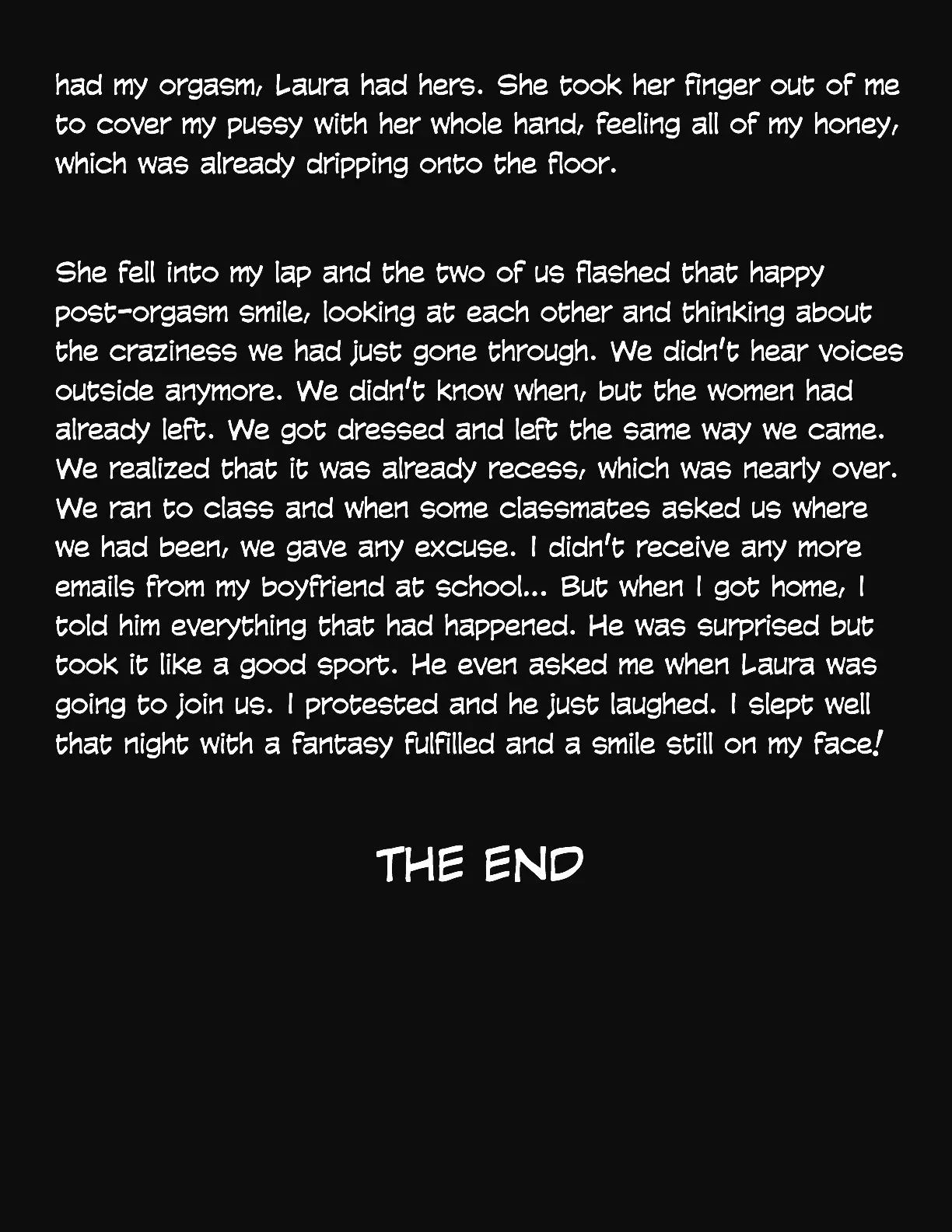 Animated Tales [WC | TF] - ADVENTURE IN THE SCHOOL BATHROOM - Page 12