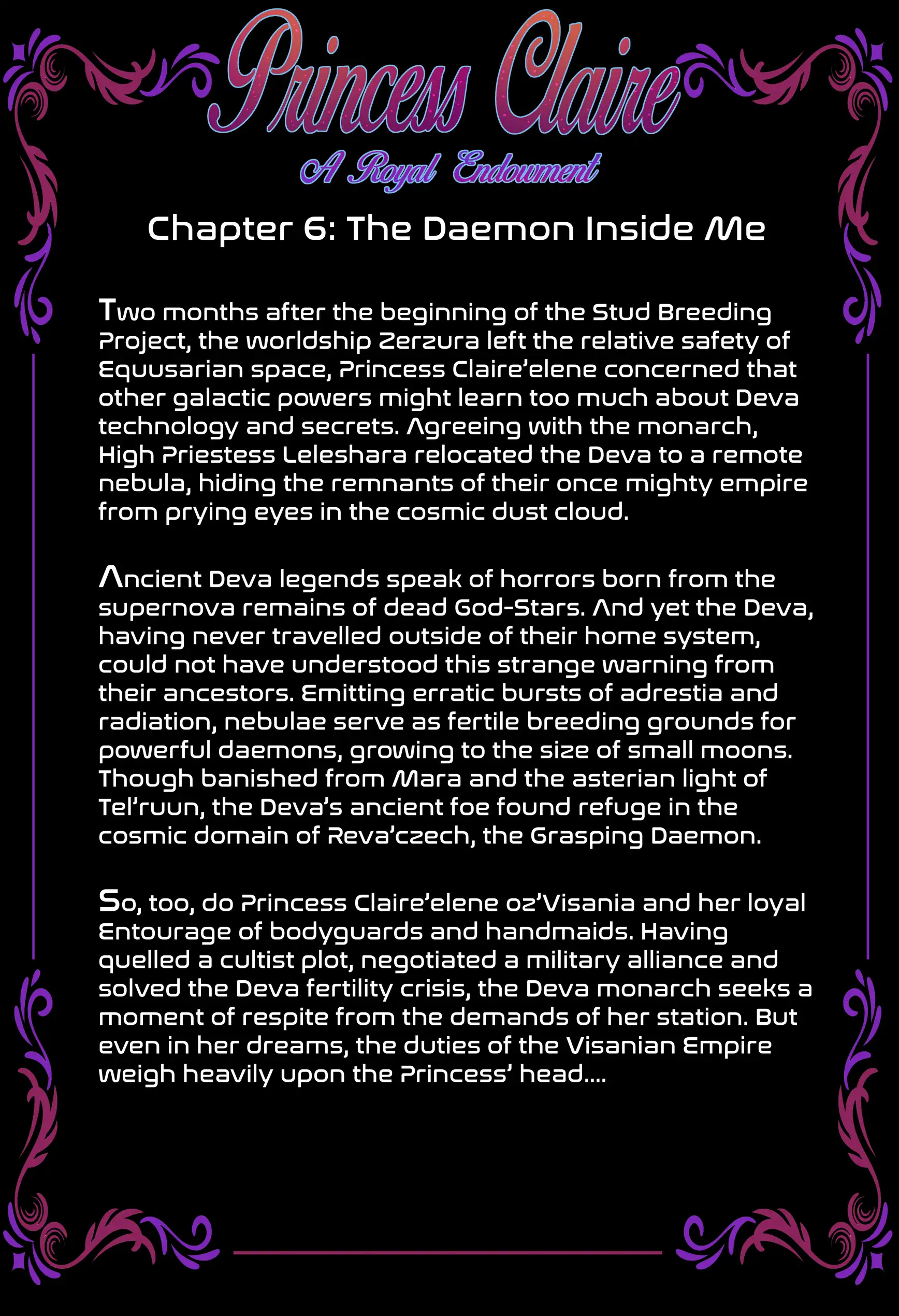 Princess Claire – A Royal Endowment - 6 . Princess Claire - Chapter 6 [Pop-lee] - Page 2